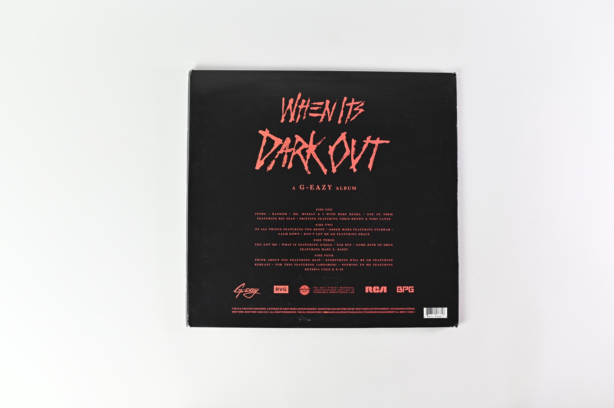 G-Eazy - When It's Dark Out on RCA