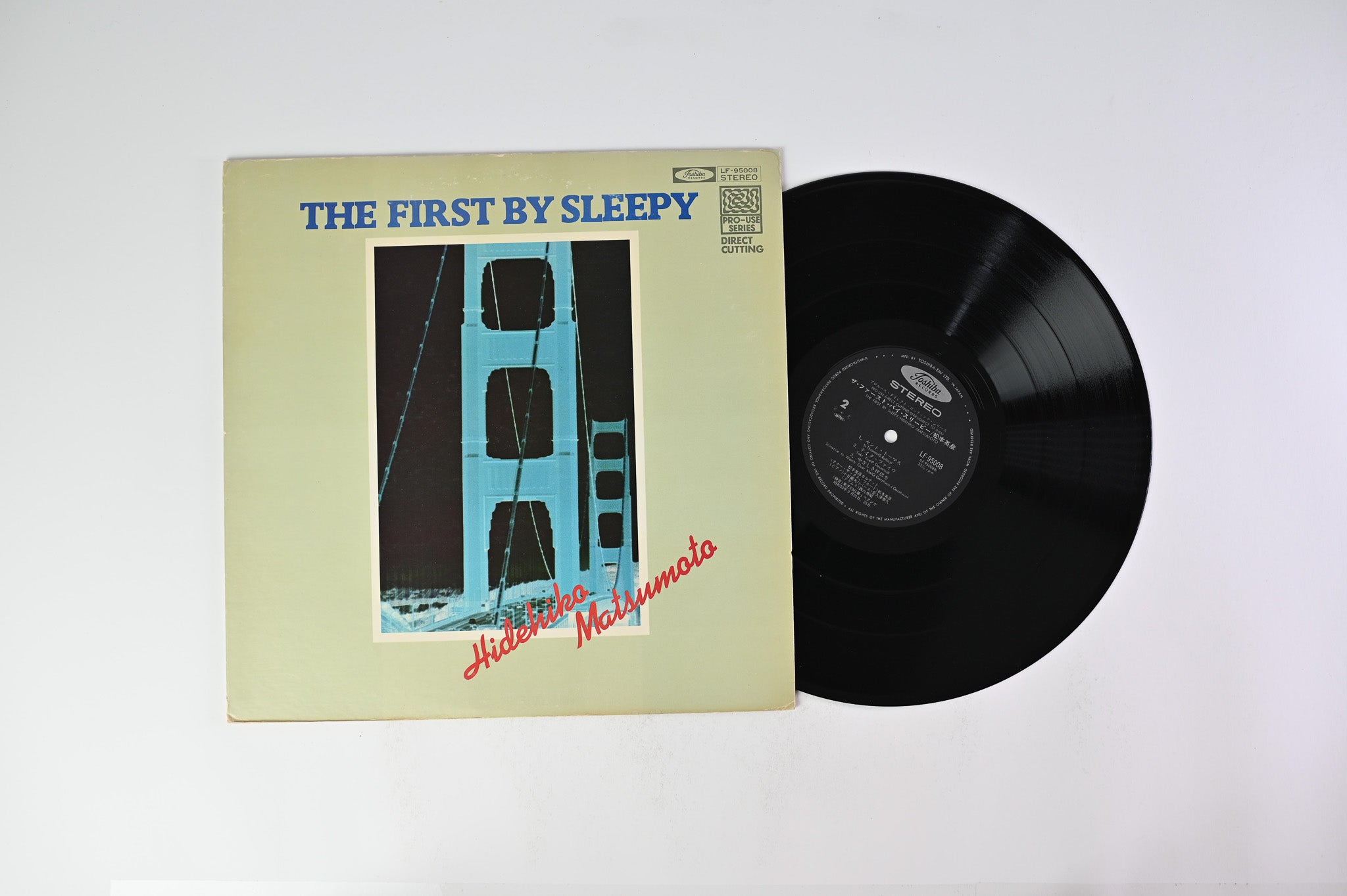 Hidehiko Matsumoto - The First By Sleepy on Toshiba Records Pro-Use Direct Cutting Series