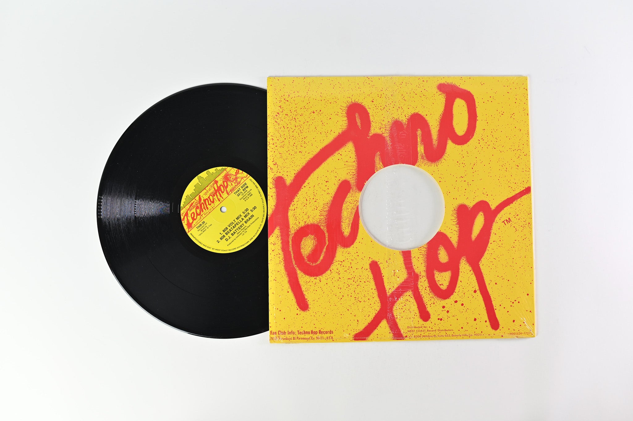 DJ Battery Brain - 8 Volt Mix on Techno Hop Records