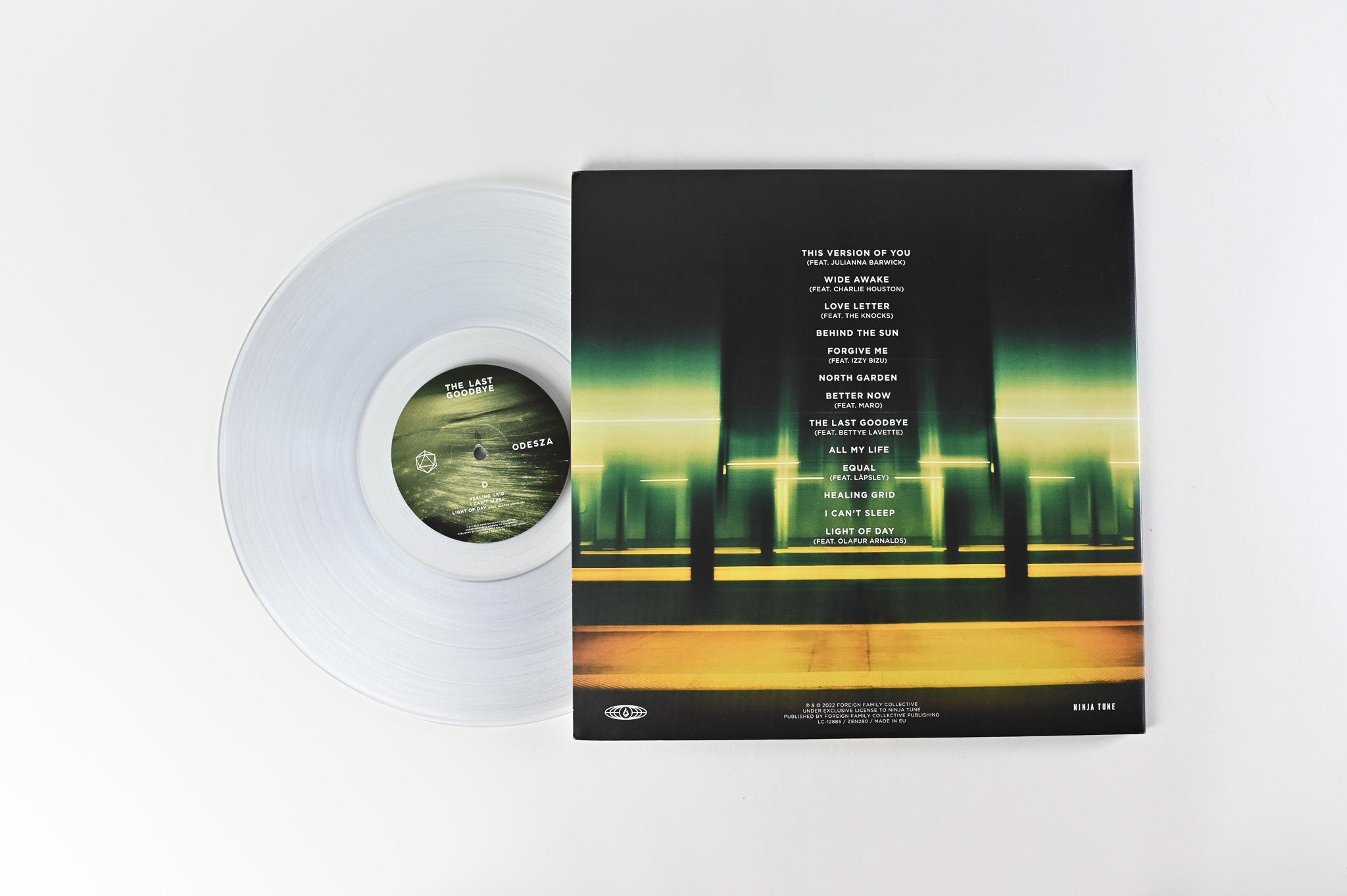 Odesza - The Last Goodbye on Ninja Tune Ltd Clear Vinyl