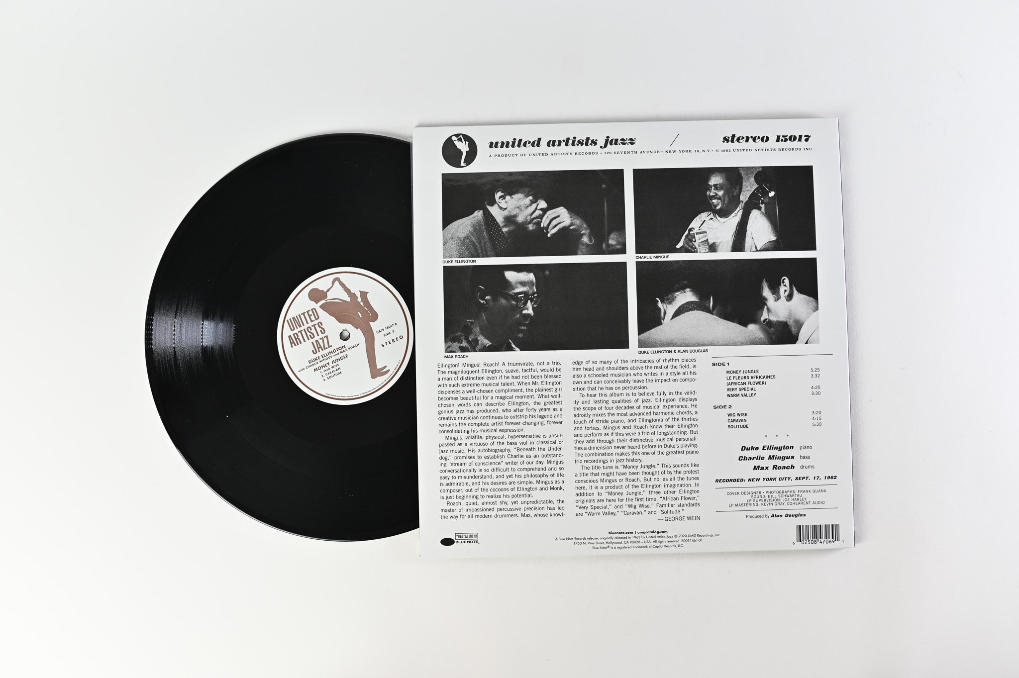 Duke Ellington - Money Jungle on UA Jazz Blue Note Tone Poet Series Reissue