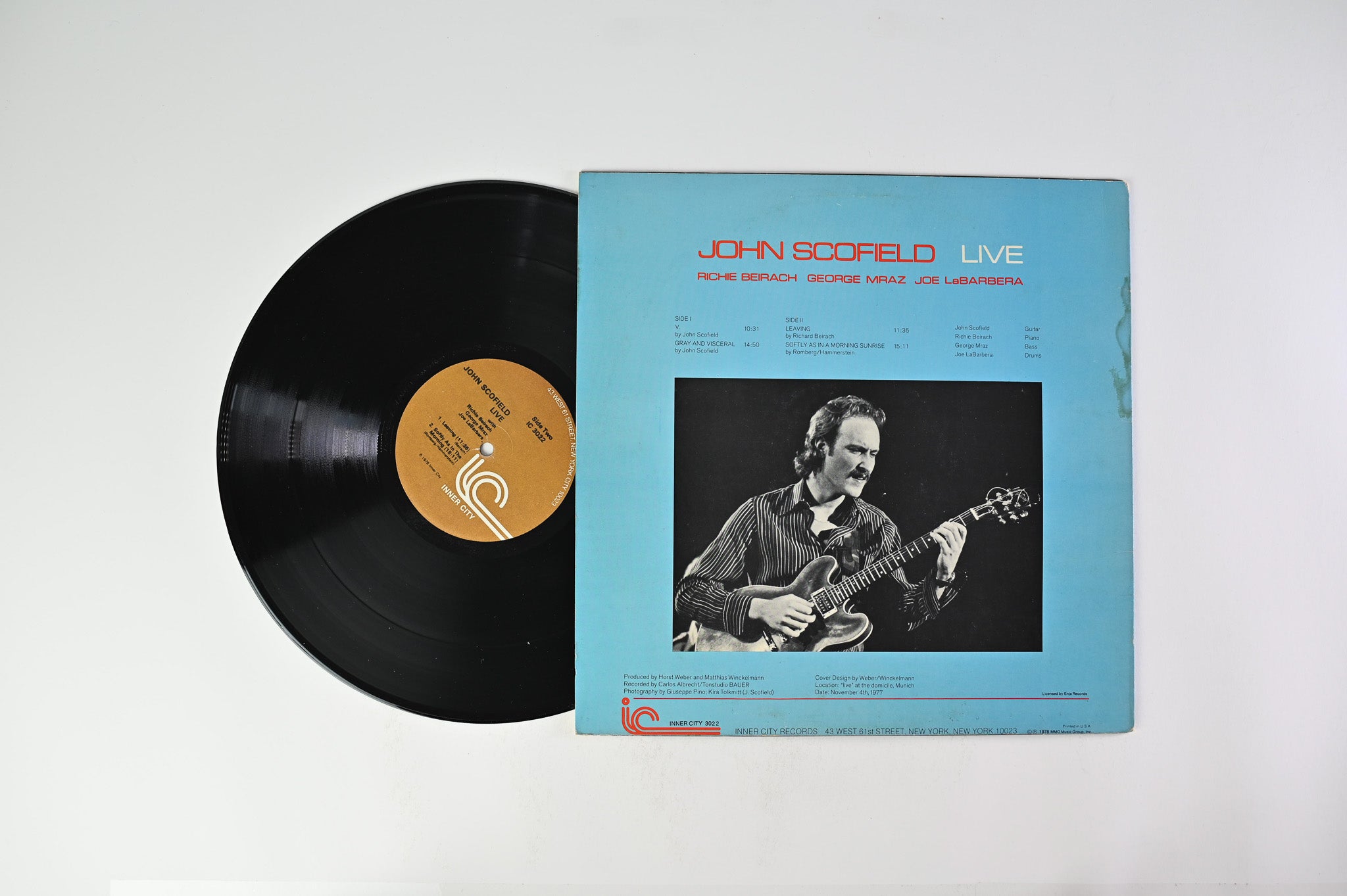 John Scofield - Live on Inner City Records