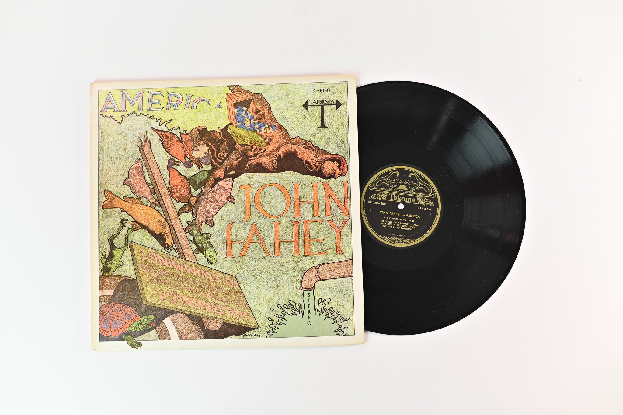 John Fahey - America on Takoma Reissue