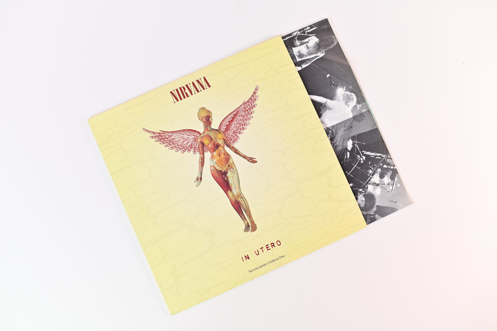 NIRVANA in utero クリアレコード NIRVANA IN UTERO Clear vinyl SPECIAL LIMITED EDITION 1993 LP