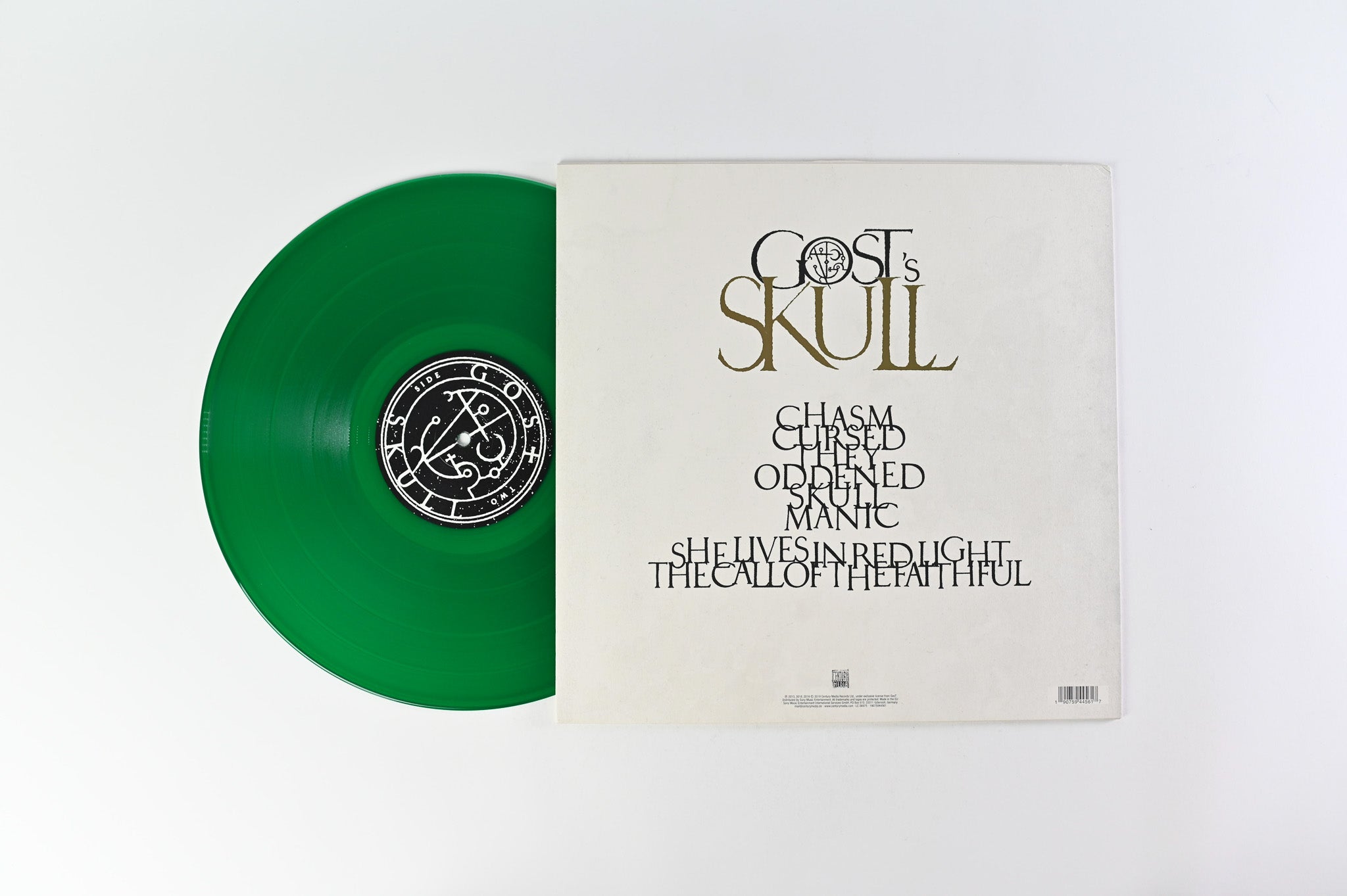 Gost - Skull on Century Media 45 RPM Ltd Green Vinyl