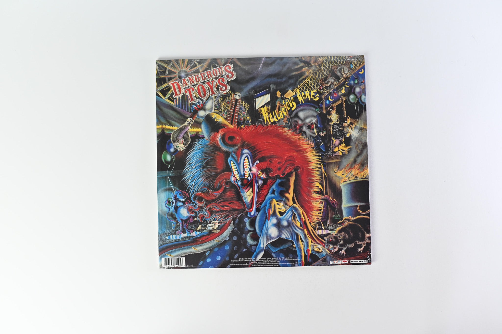 Dangerous Toys - Dangerous Toys / Hellacious Acres on Steamhammer Sealed