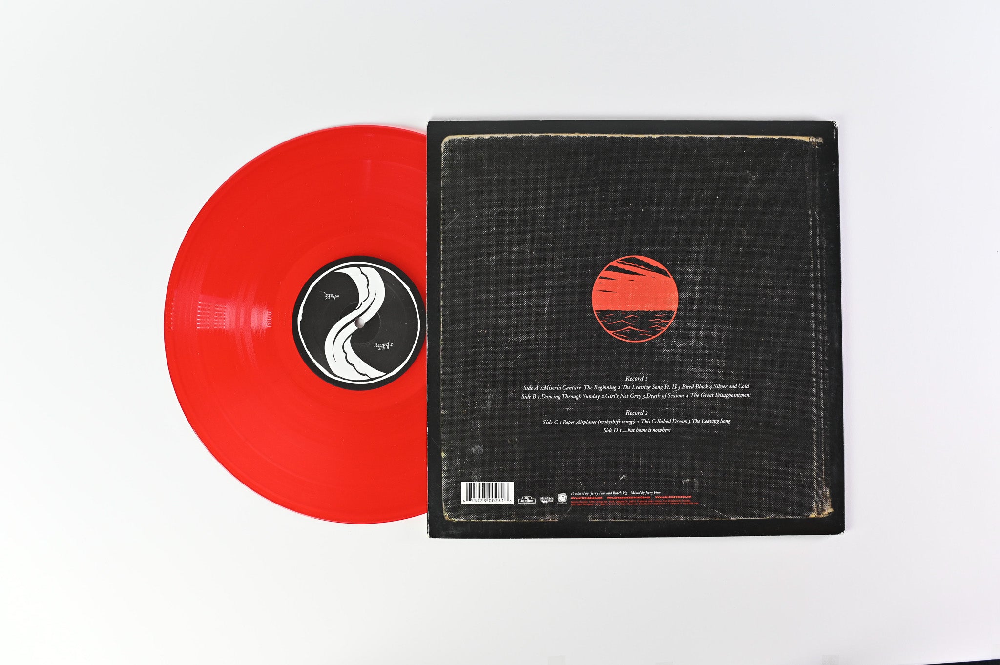 AFI - Sing The Sorrow on Adeline Records Red Translucent Vinyl