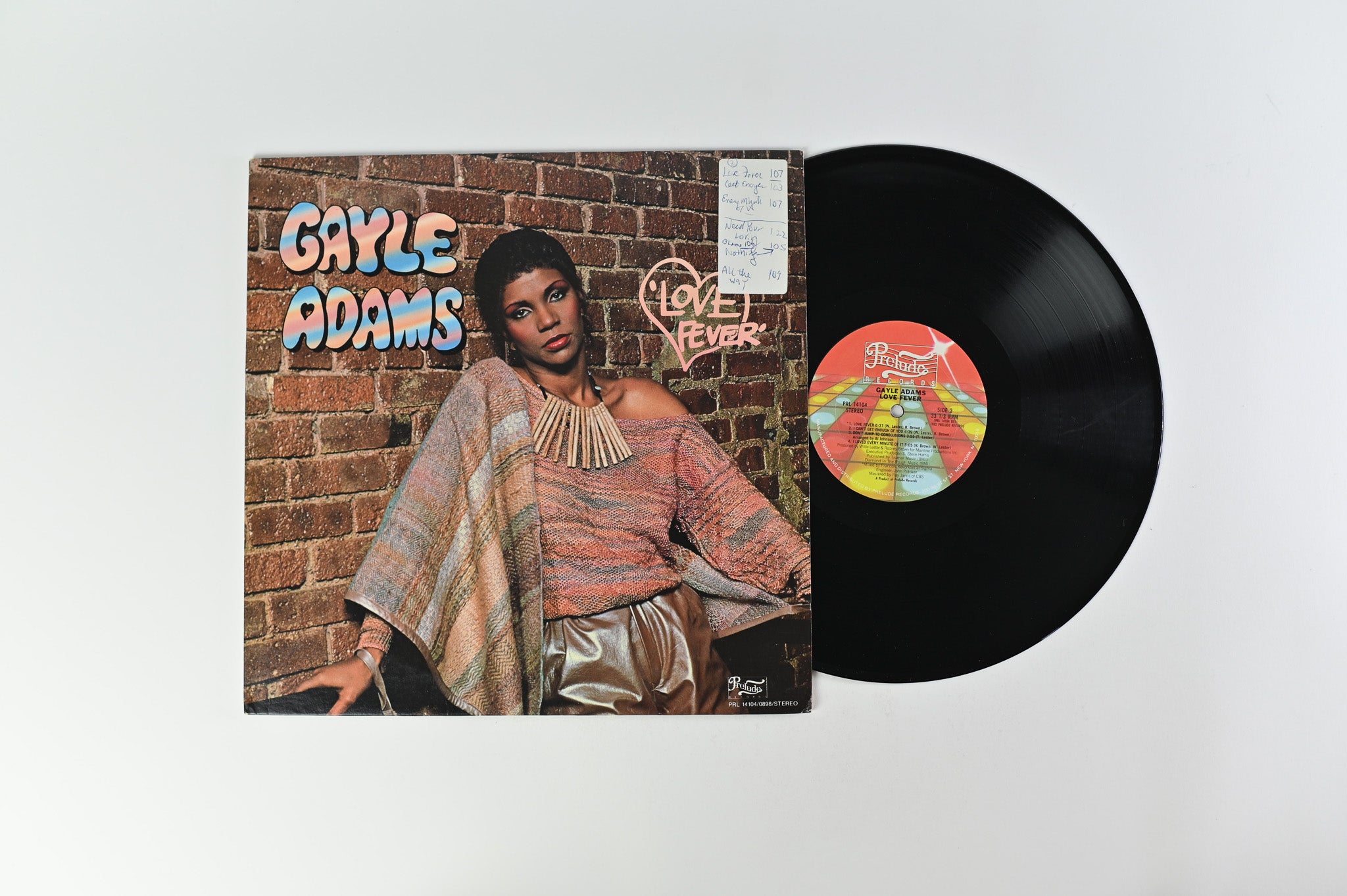 Gayle Adams - Love Fever on Prelude