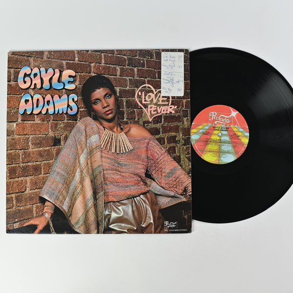 GAYLEADAMS LOVEFEVER LP限定CLEAR盤 Gayle Adams - Love Fever on Prelude