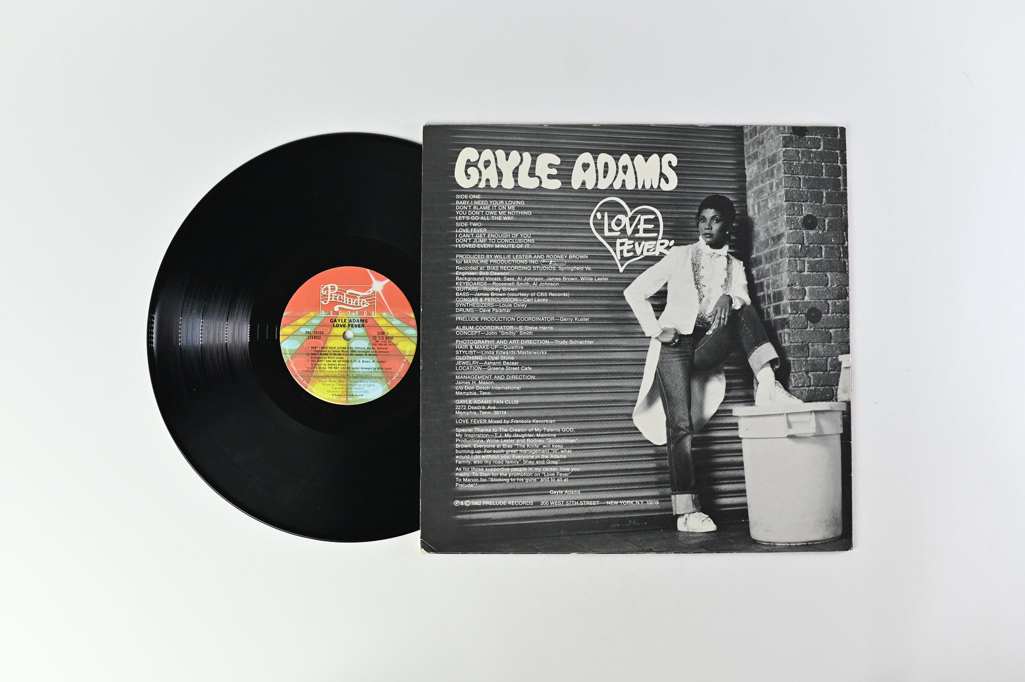 - Adams Gayle LP限定CLEAR盤 LOVEFEVER GAYLEADAMS Love Prelude on Fever 邦楽