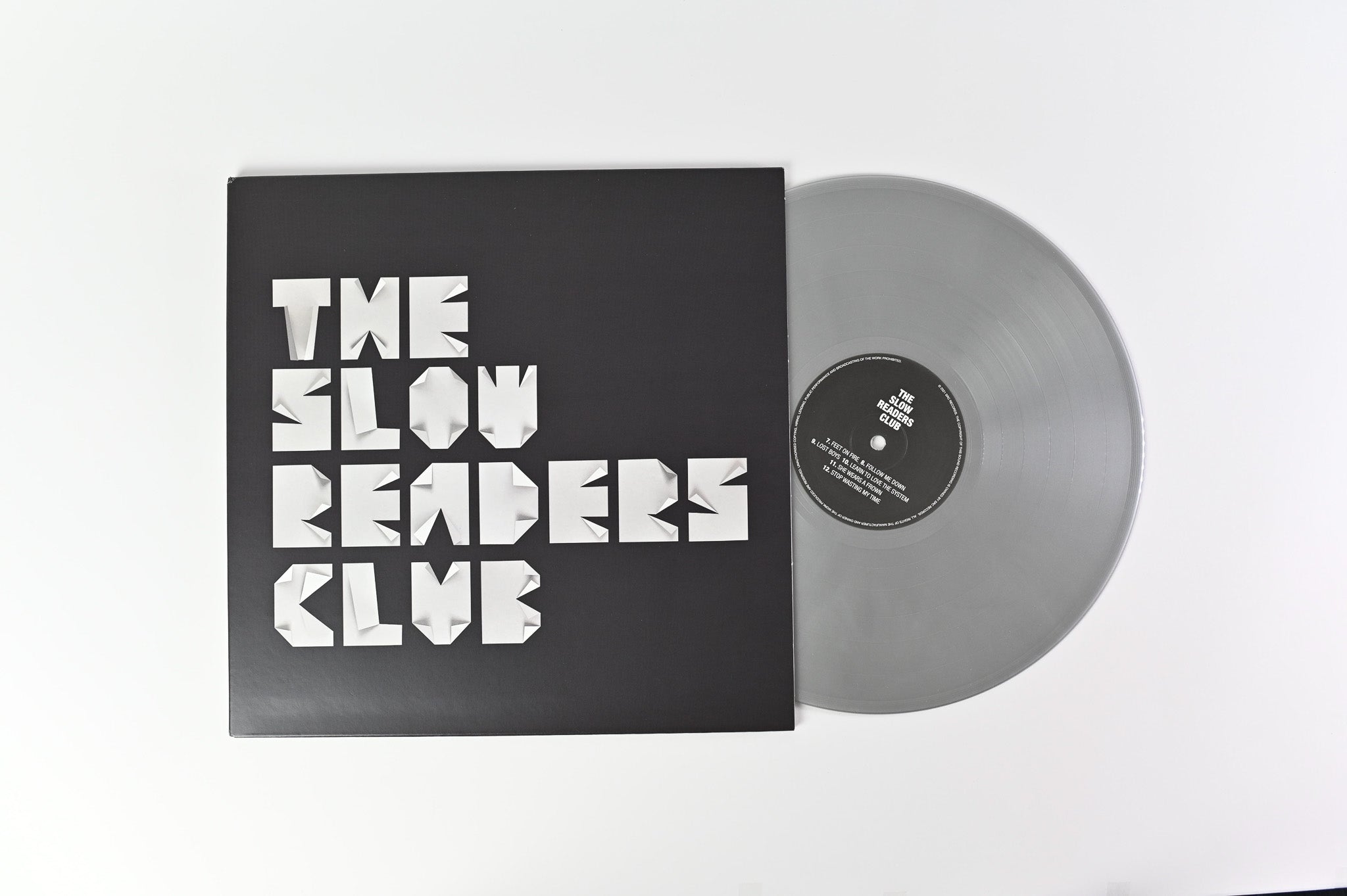 The Slow Readers Club - The Slow Readers Club on SRC Records Silver Vinyl