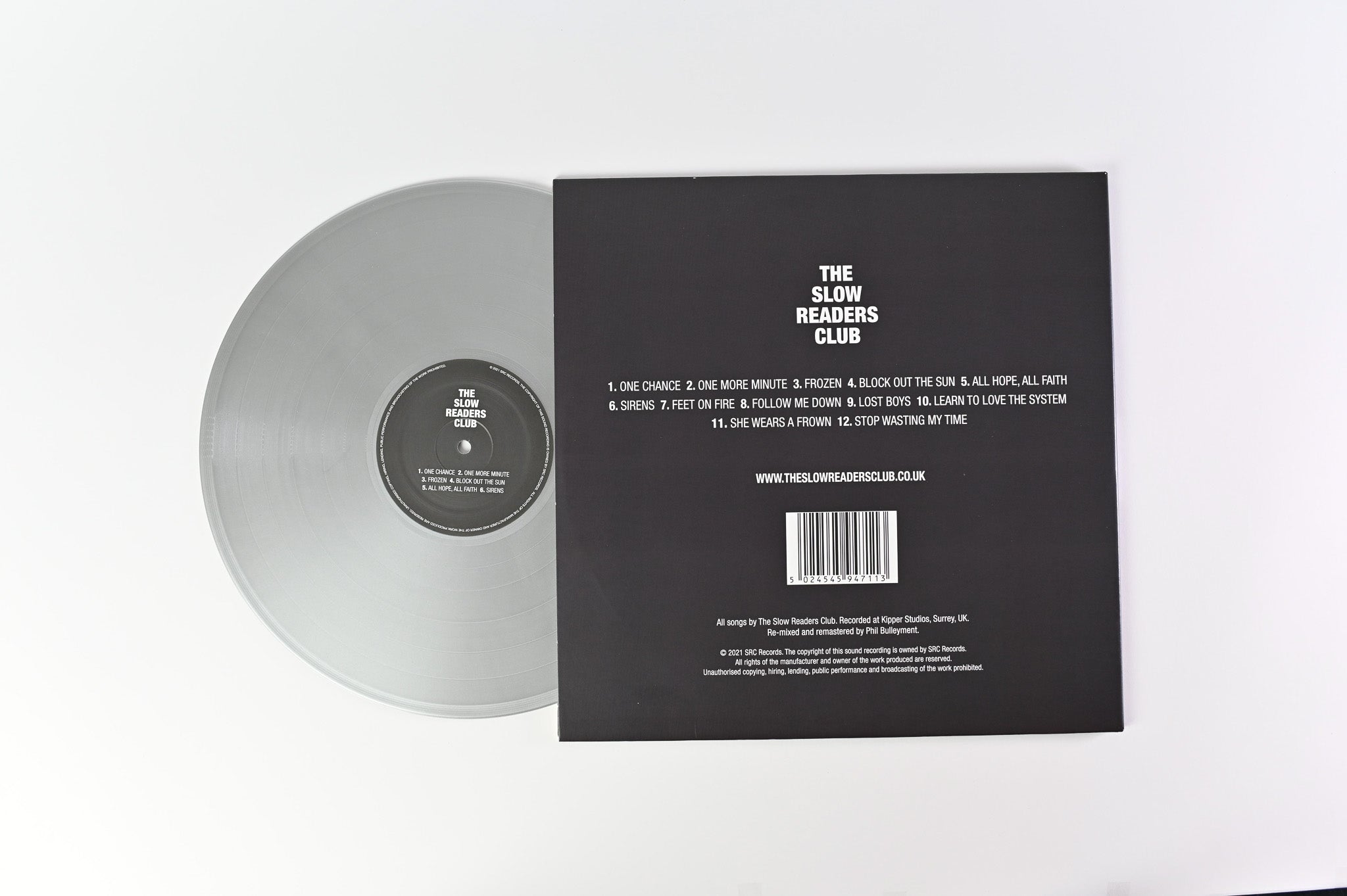 The Slow Readers Club - The Slow Readers Club on SRC Records Silver Vinyl