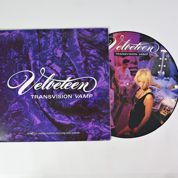 Transvision Vamp - Velveteen on MCA Records - Picture Disc