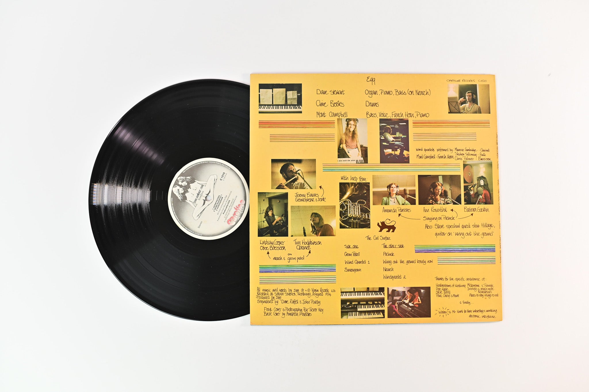 Egg - The Civil Surface on Caroline UK Press