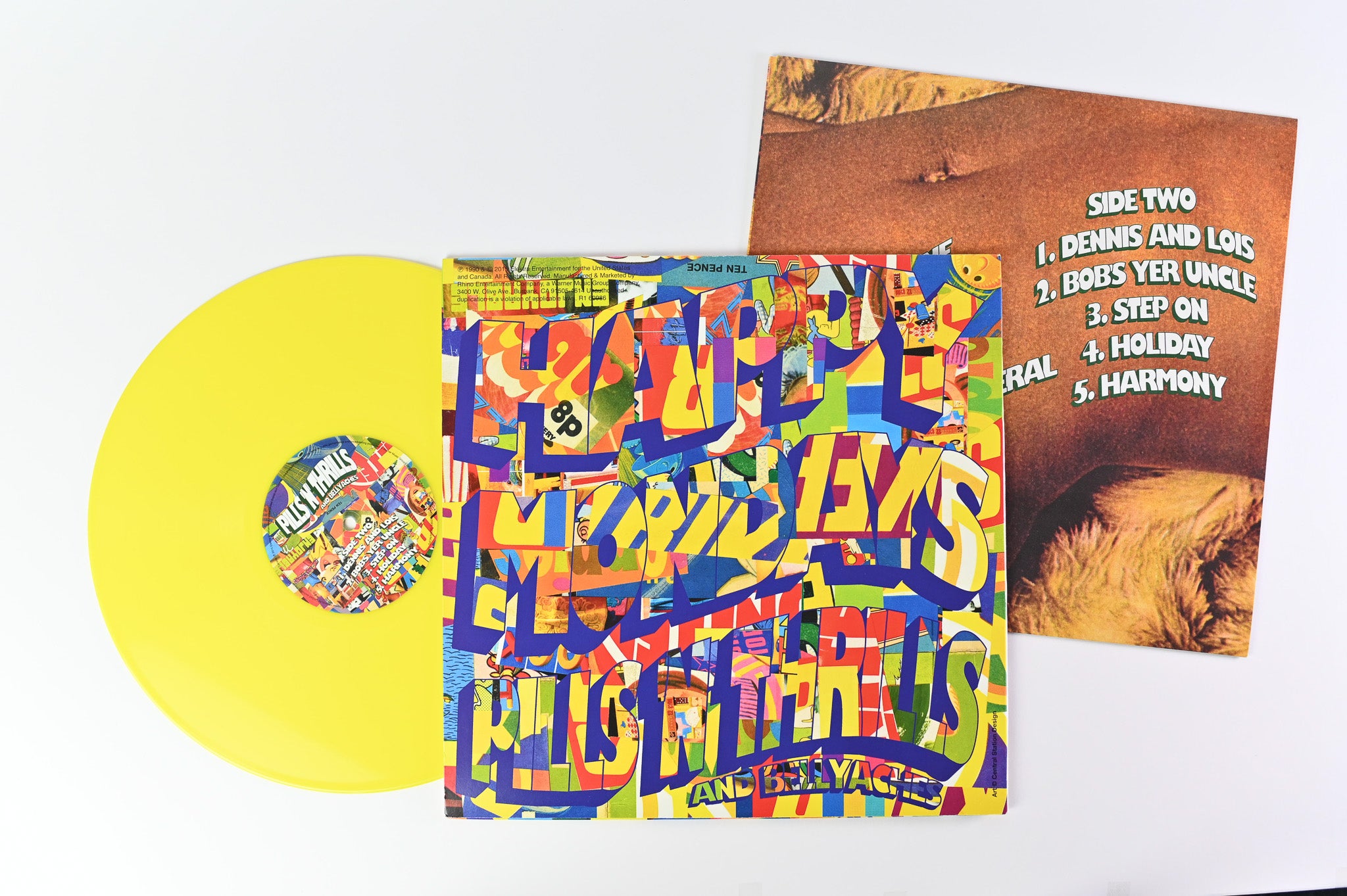 Happy Mondays - Pills 'N' Thrills And Bellyaches on Warner Yellow Vinyl