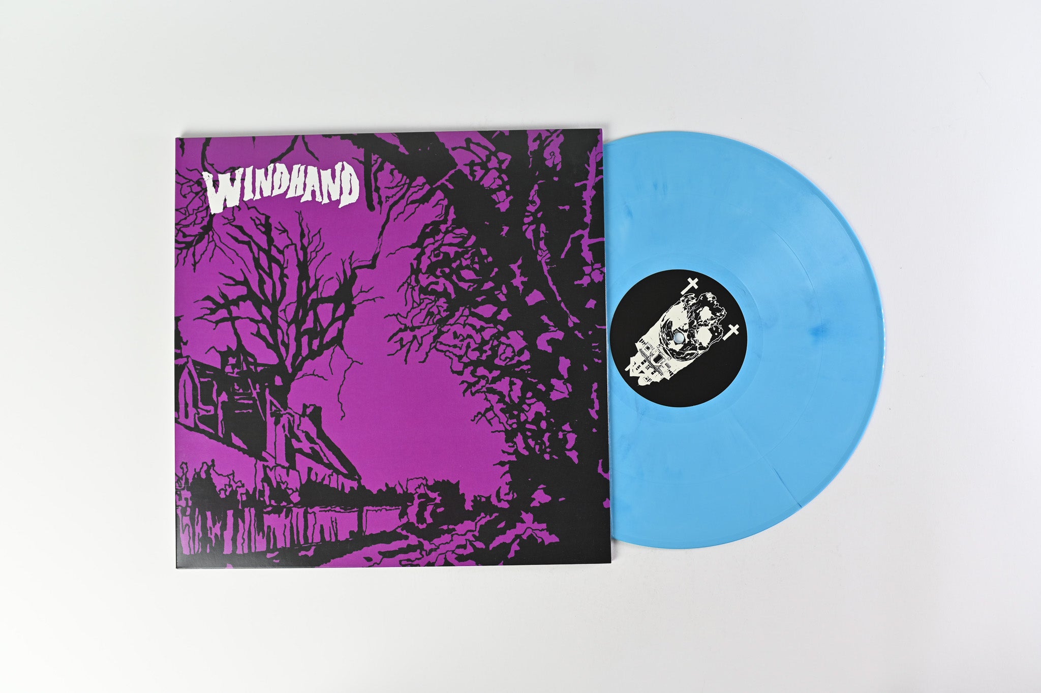 Windhand - Windhand on Forcefield Baby Blue Marbled Vinyl