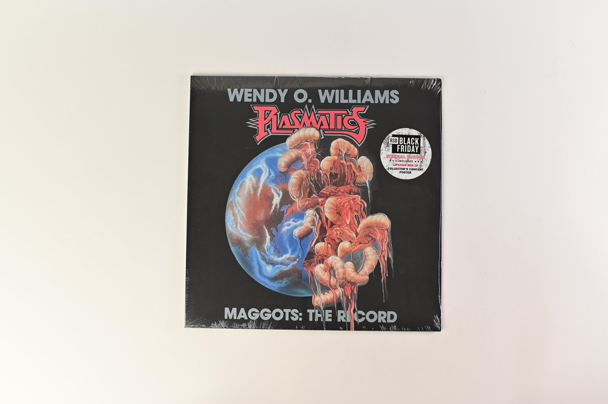 Wendy O. Williams - Maggots: The Record on BFD RSD Black Friday 2023 Lipstick Red Sealed
