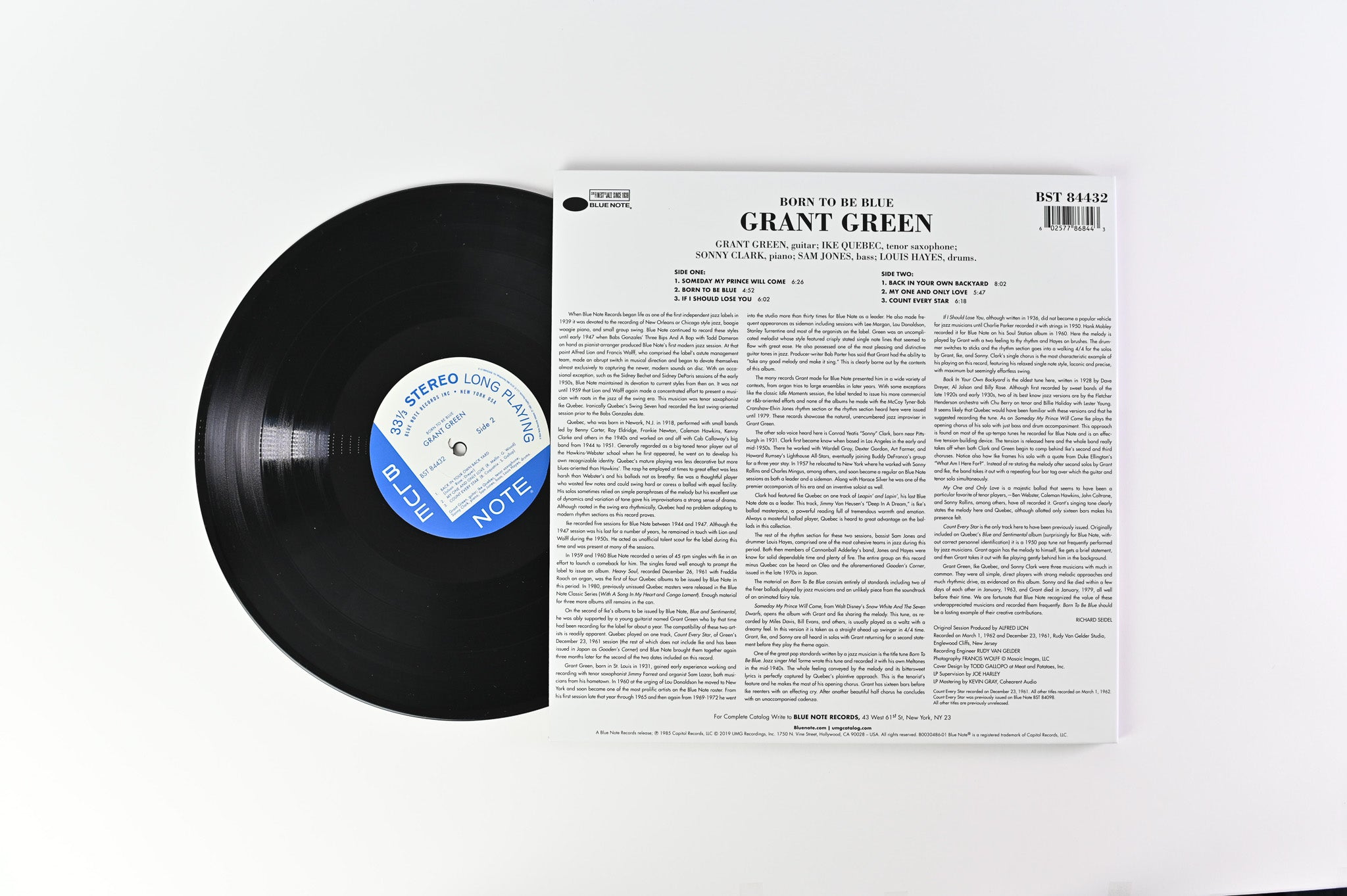 Grant Green - Born To Be Blue on Blue Note Tone Poet Series