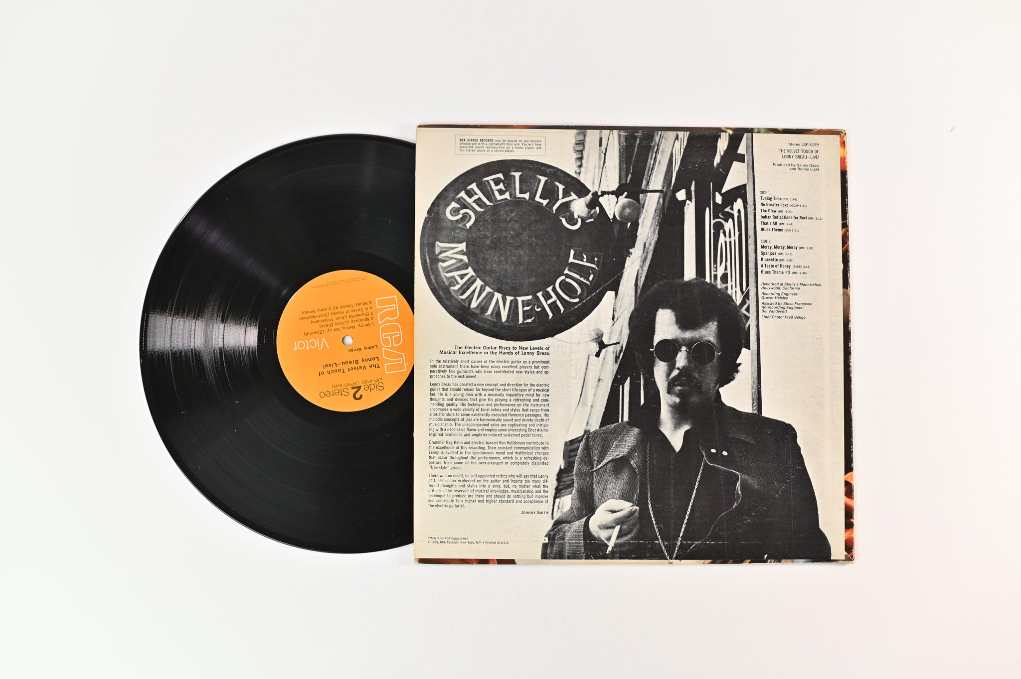 Lenny Breau - The Velvet Touch Of Lenny Breau - Live! on RCA Victor