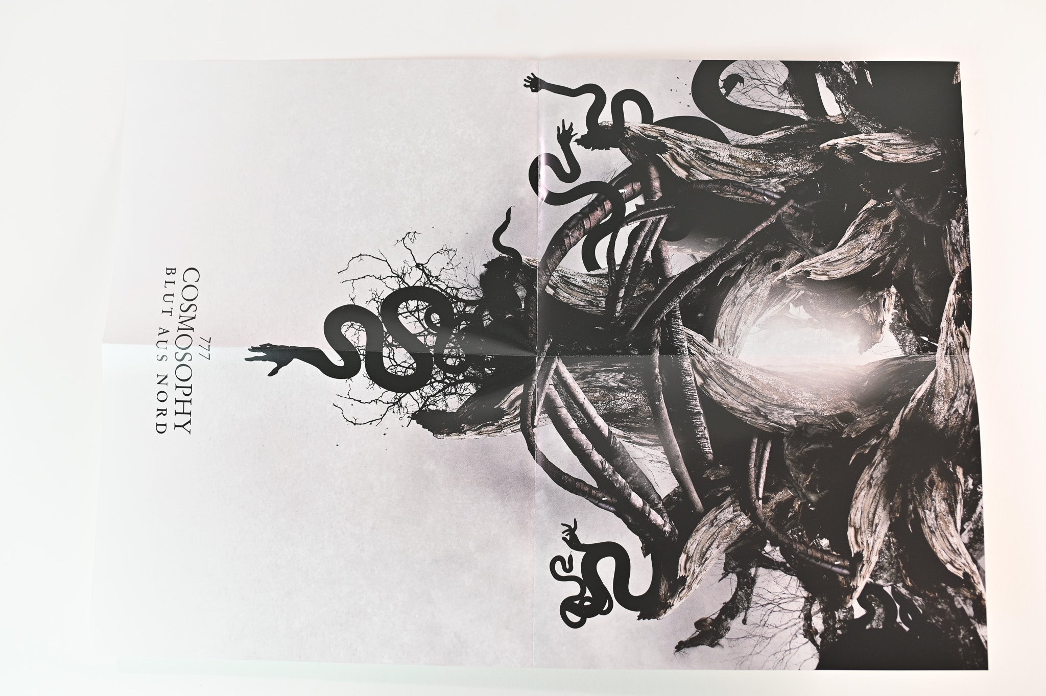 Blut Aus Nord - 777 - Cosmosophy on Debemur Morti Productions - Black/White Starburst colored vinyl