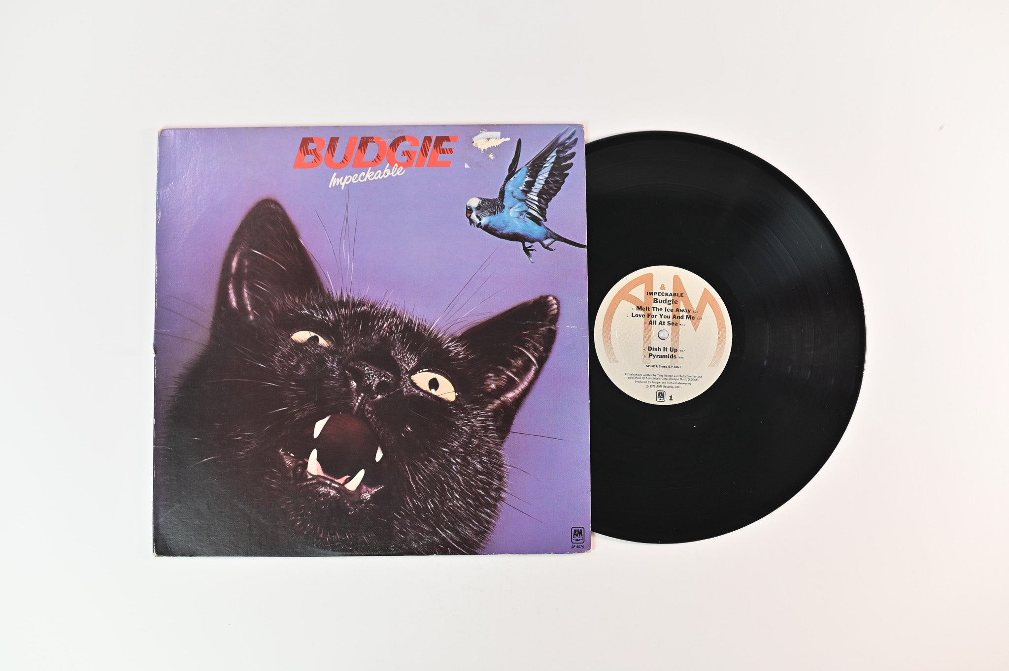 Budgie - Impeckable on A&M Records