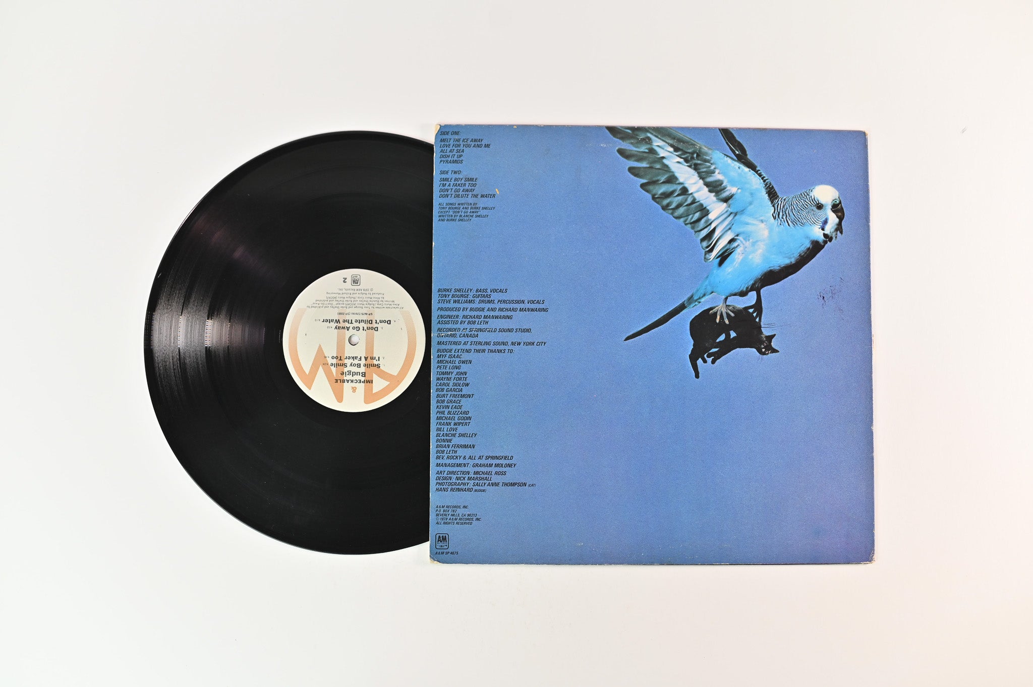 Budgie - Impeckable on A&M Records