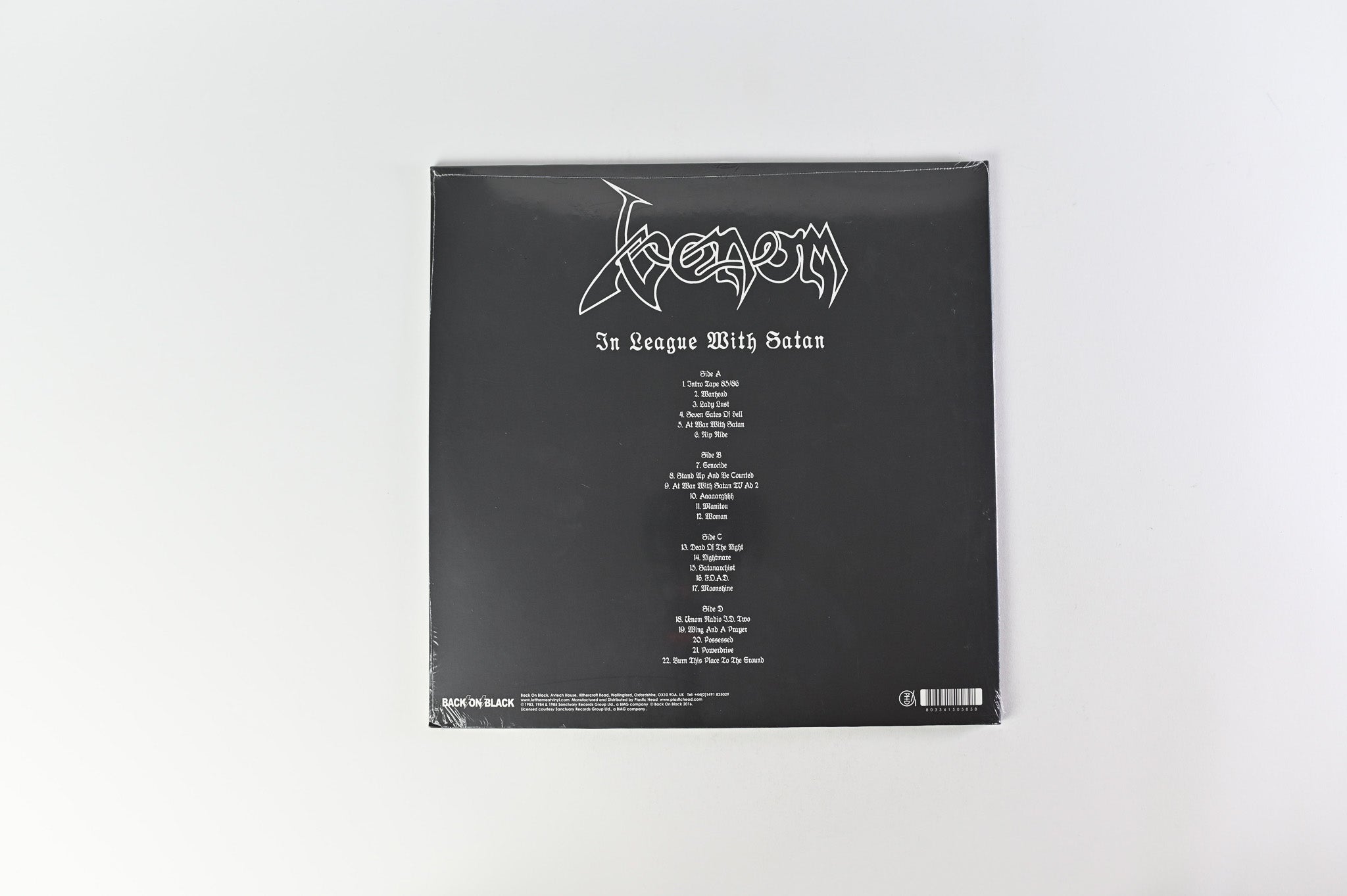 Venom - In League With Satan Volume 2 on Back on Black Red Vinyl Sealed