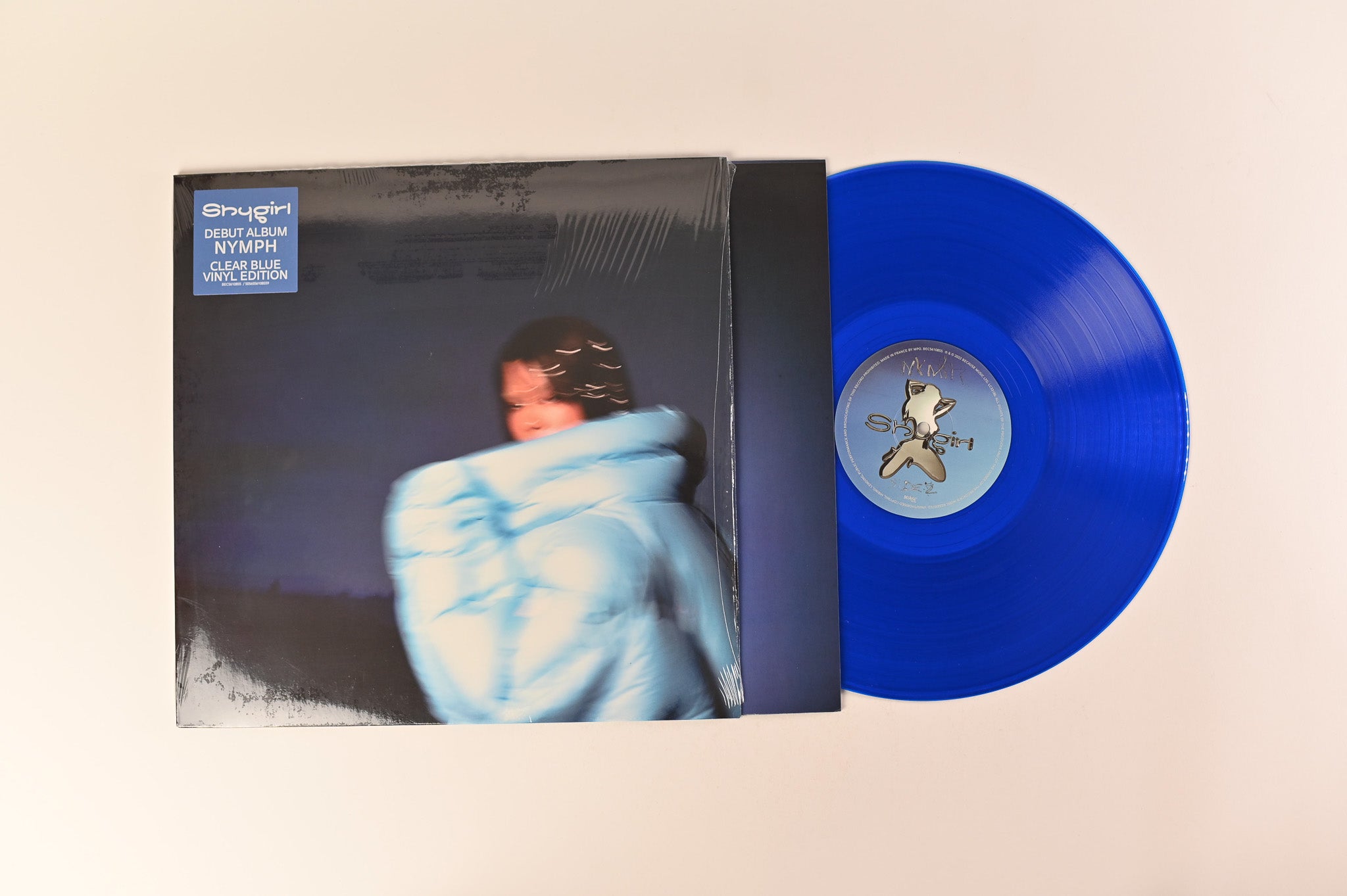 Shygirl - Nymph on Because Music Clear Blue Vinyl