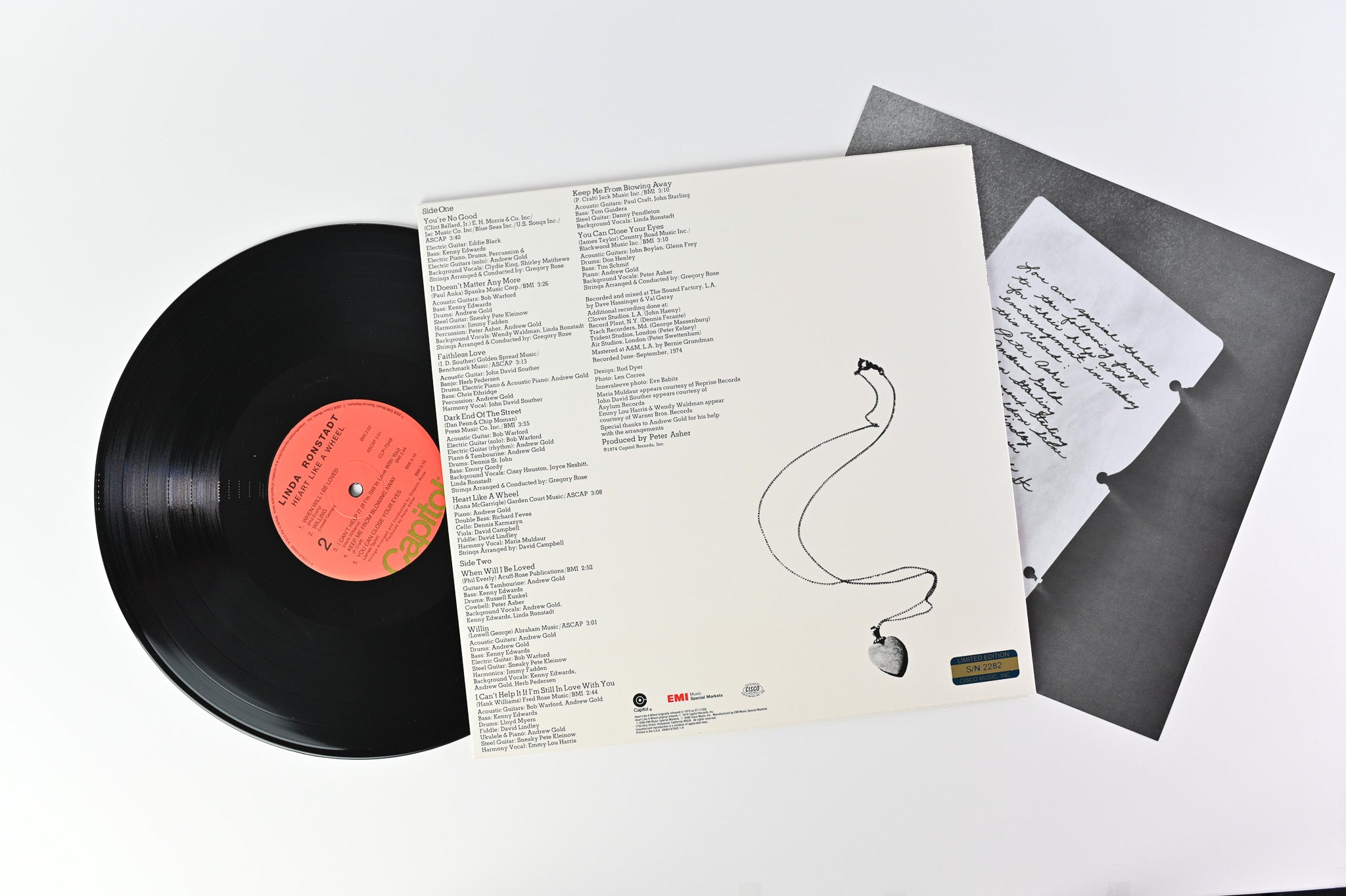 Linda Ronstadt - Heart Like A Wheel on Cisco Music