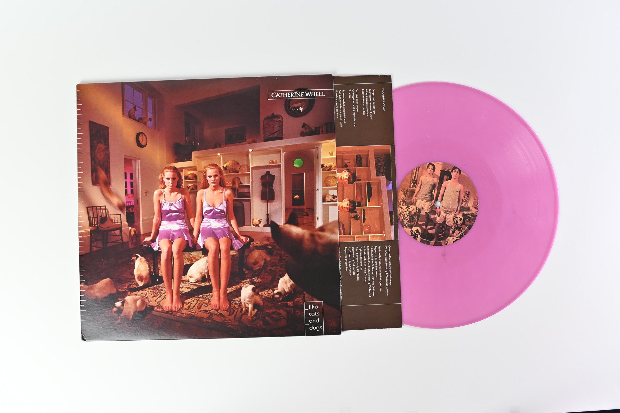 Catherine Wheel - Like Cats And Dogs on Mercury Purple Translucent Vinyl
