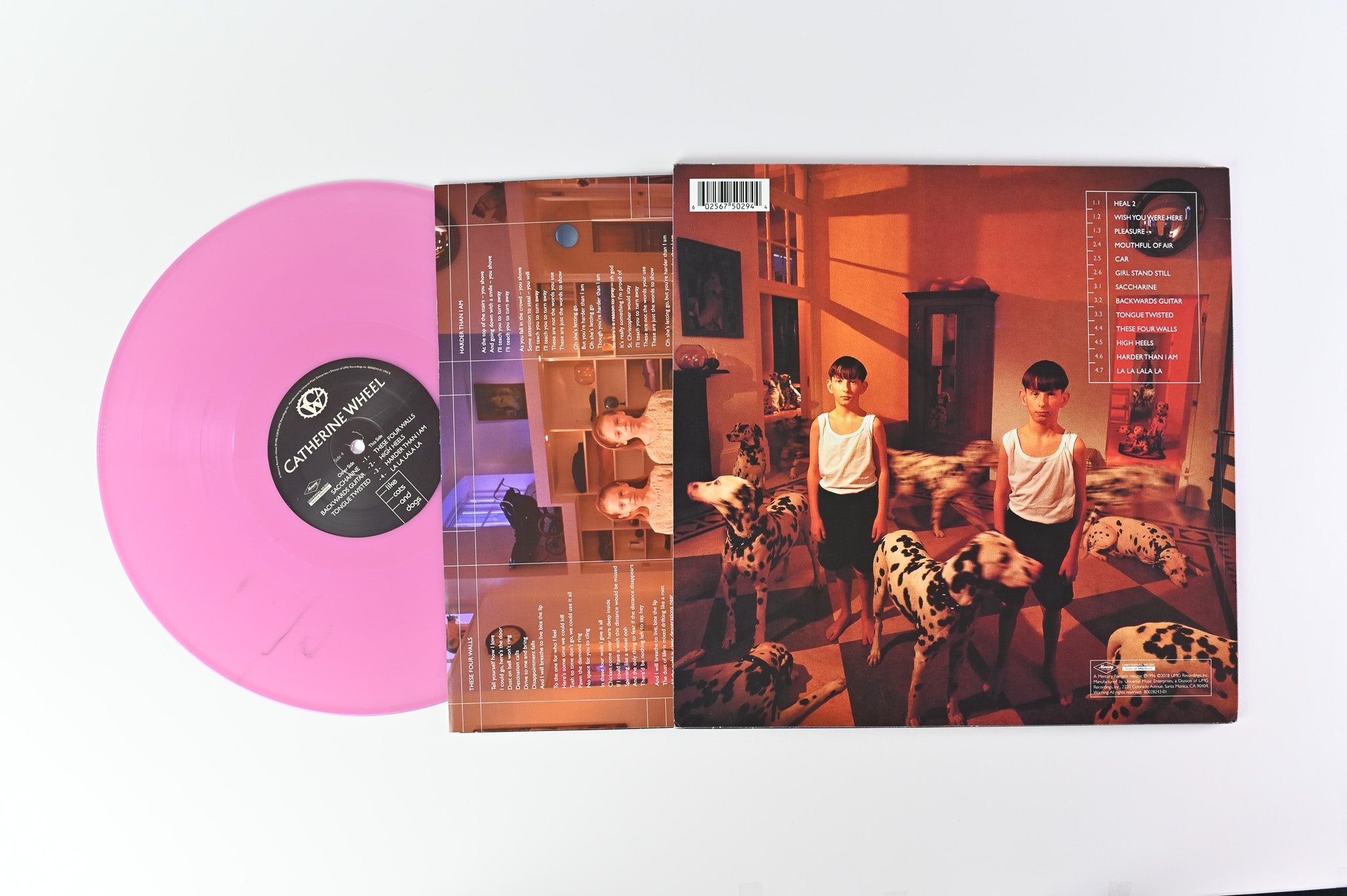 Catherine Wheel - Like Cats And Dogs on Mercury Purple Translucent Vinyl