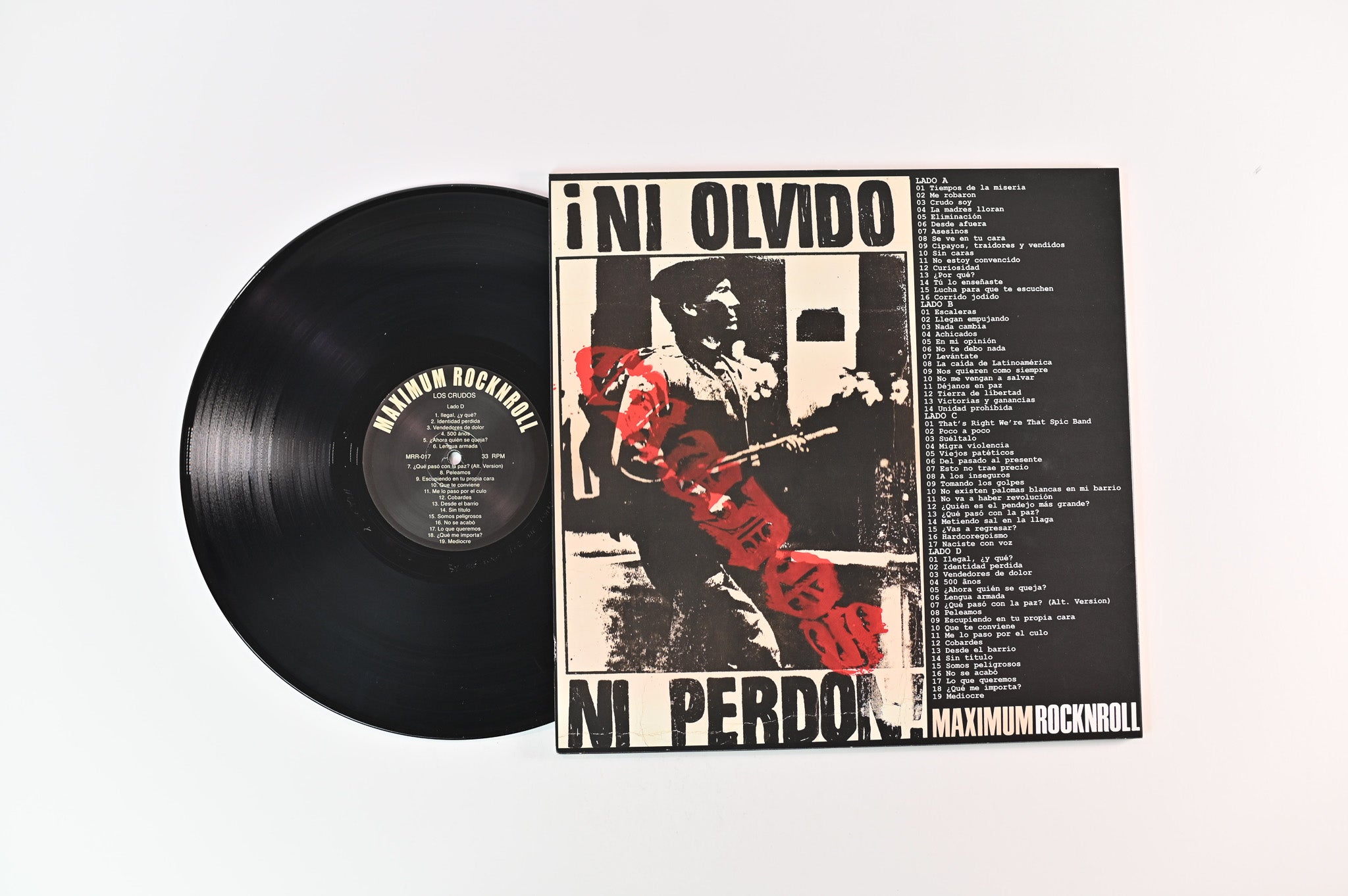 Los Crudos - Doble LP Discografía on Maximumrocknroll