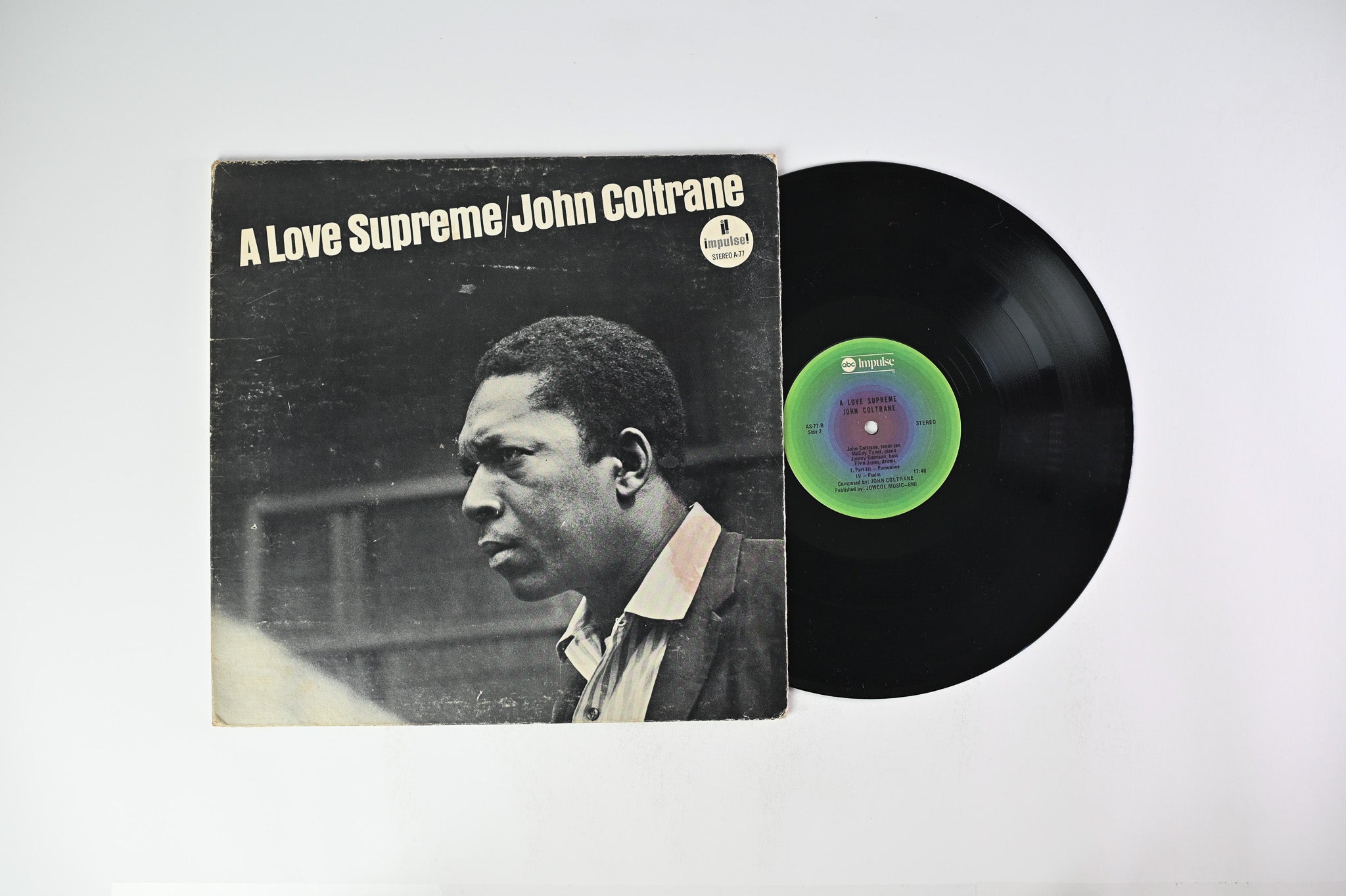 John Coltrane - A Love Supreme on ABC Impulse! - 1974 Reissue