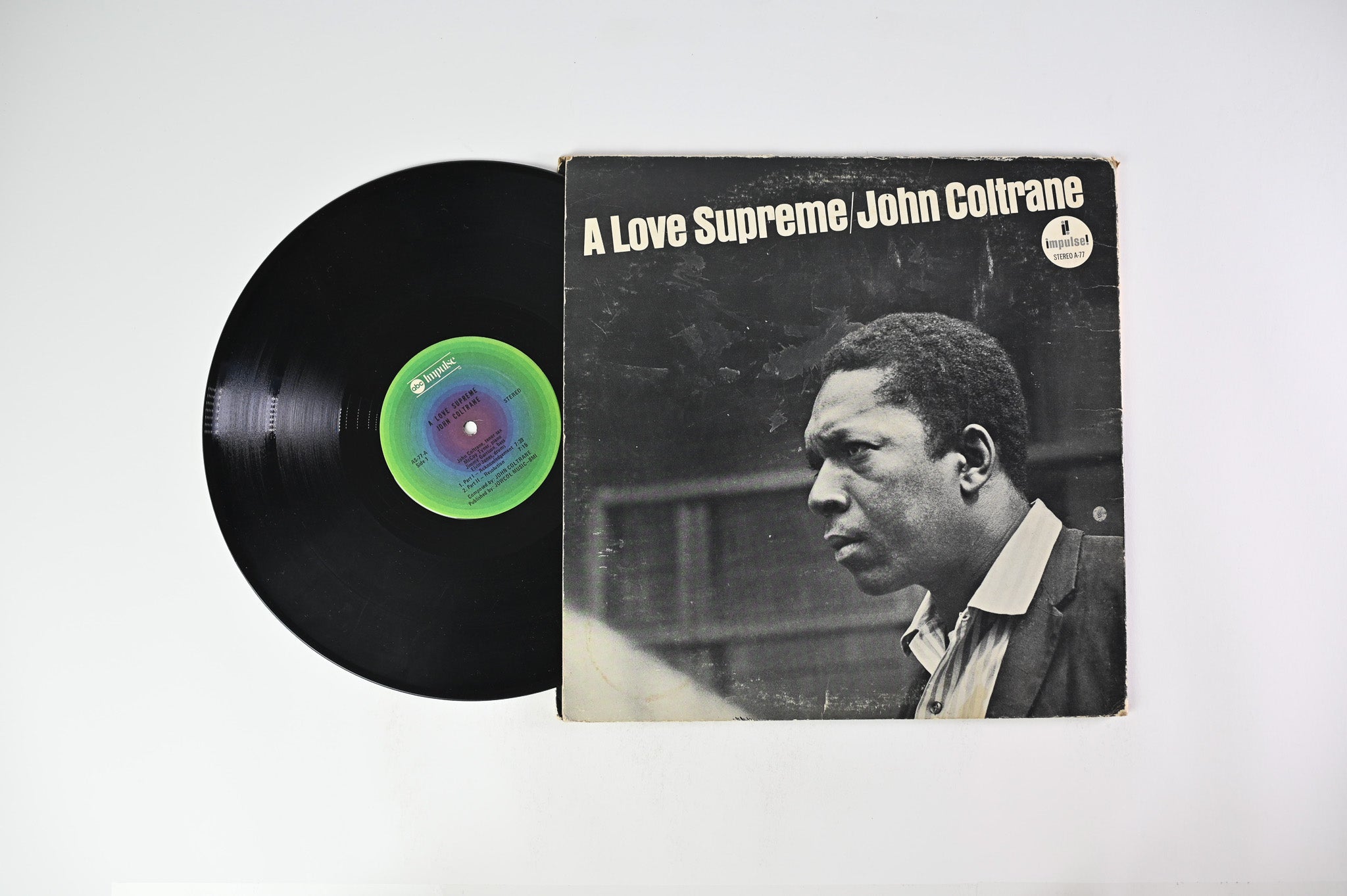 John Coltrane - A Love Supreme on ABC Impulse! - 1974 Reissue