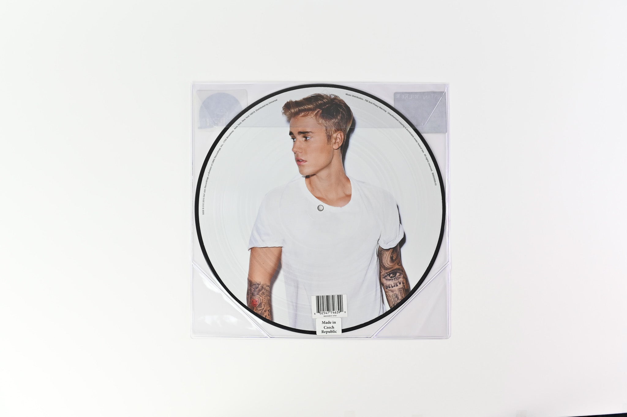 Justin Bieber - Purpose on Def Jam Picture Disc Sealed