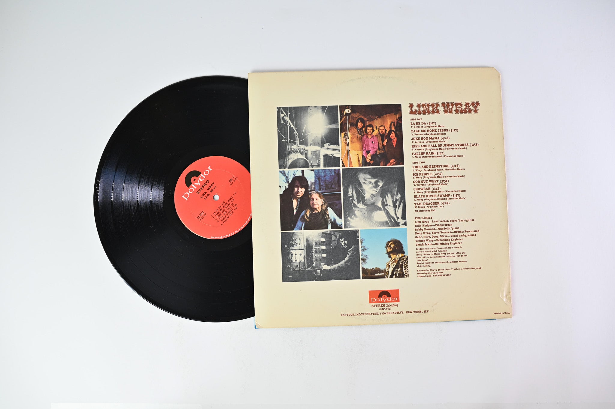 Link Wray - Link Wray on Polydor