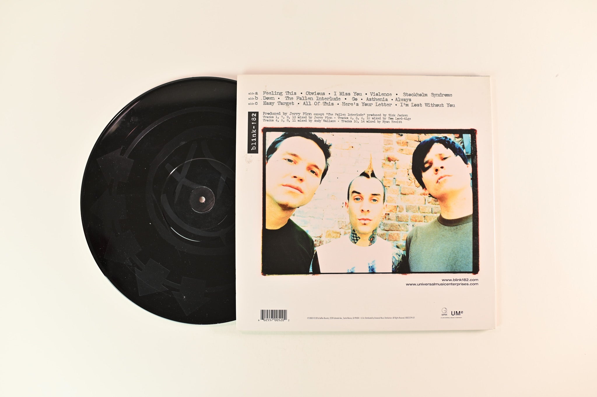 Blink-182 - Blink-182 on Geffen Records / UMe