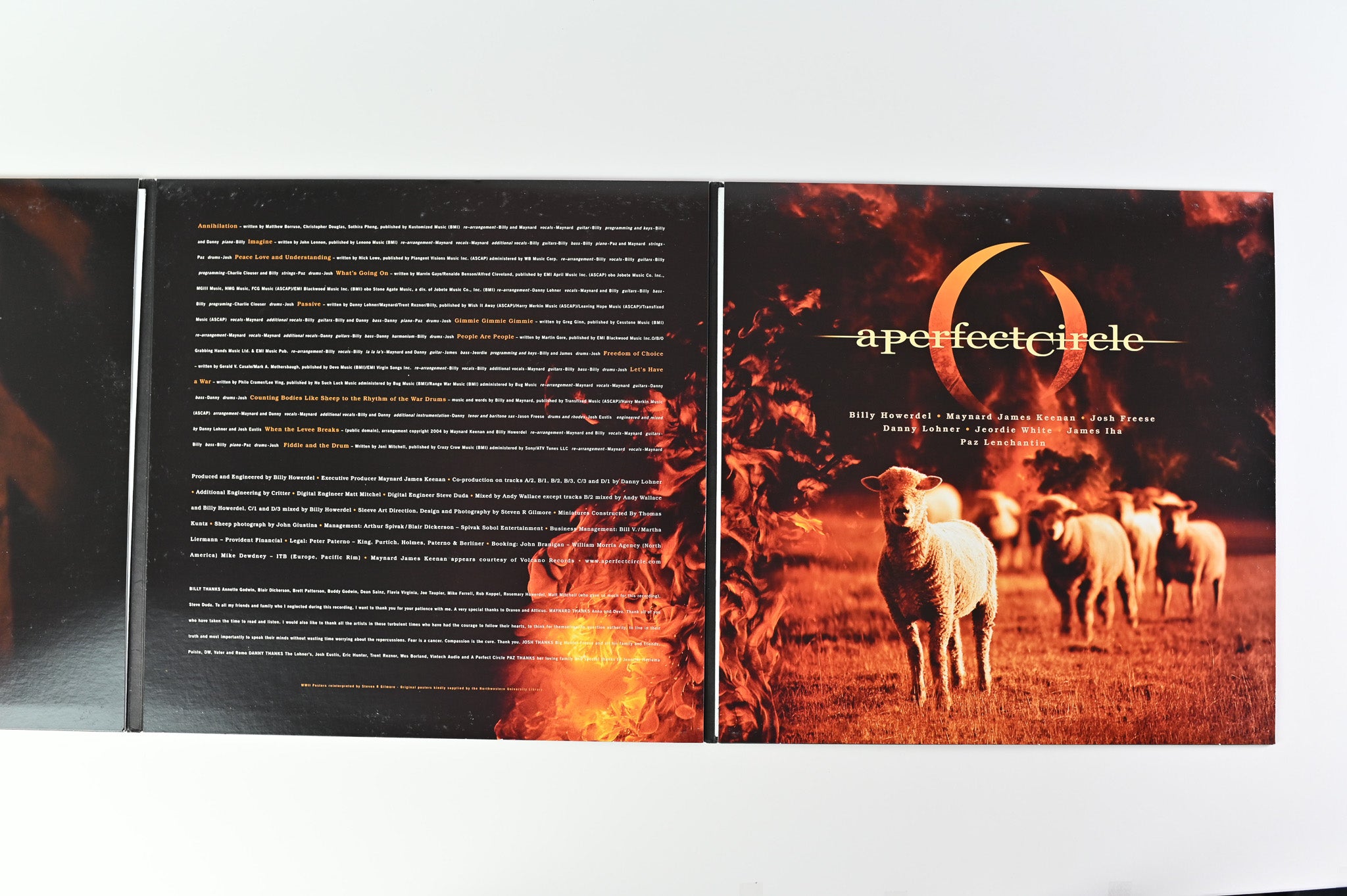 A Perfect Circle - Emotive on Virgin Ltd Orange Translucent