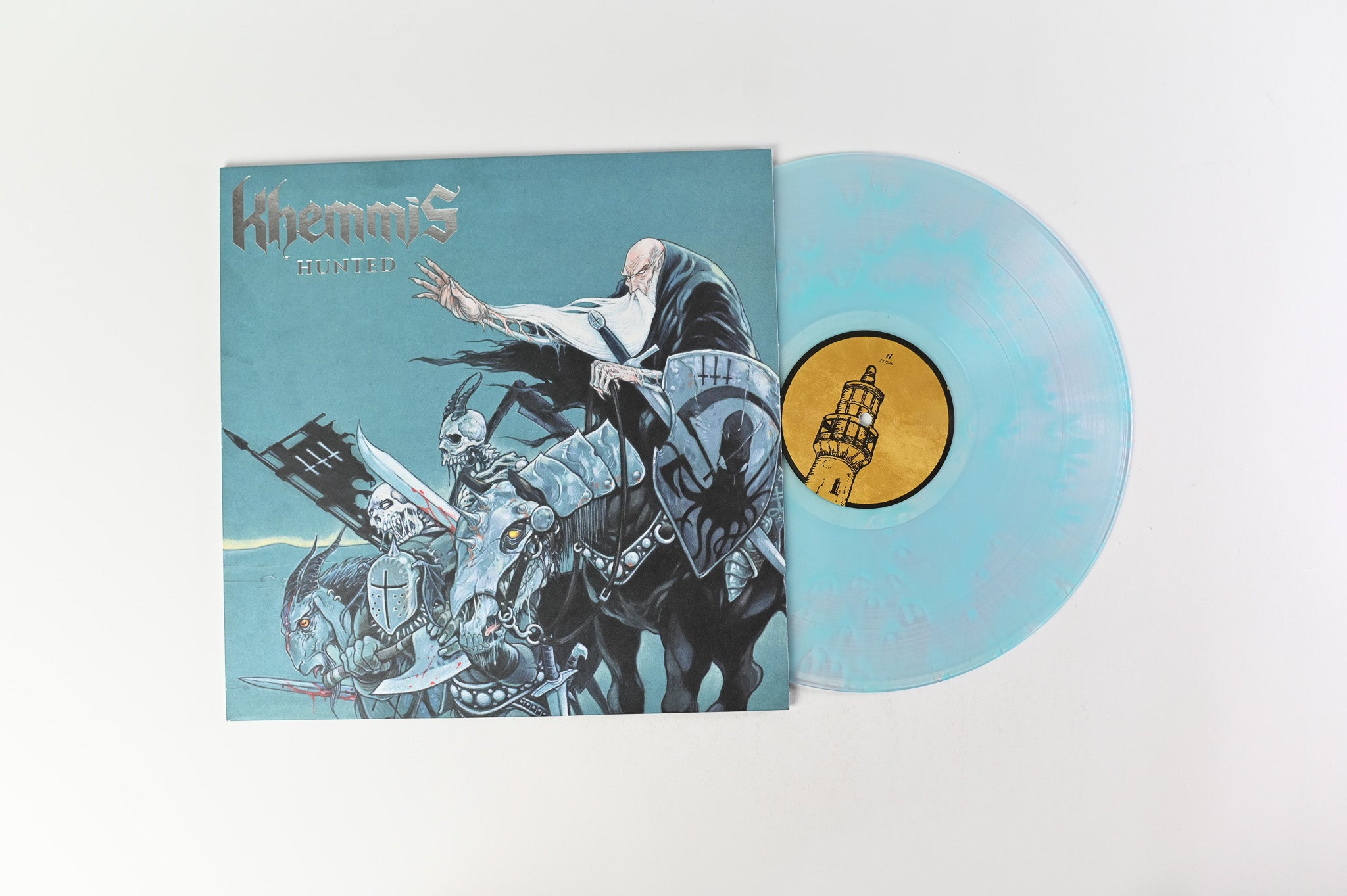 Khemmis - Hunted on 20 Buck Spin Ltd Clear / Blue Splatter Reissue