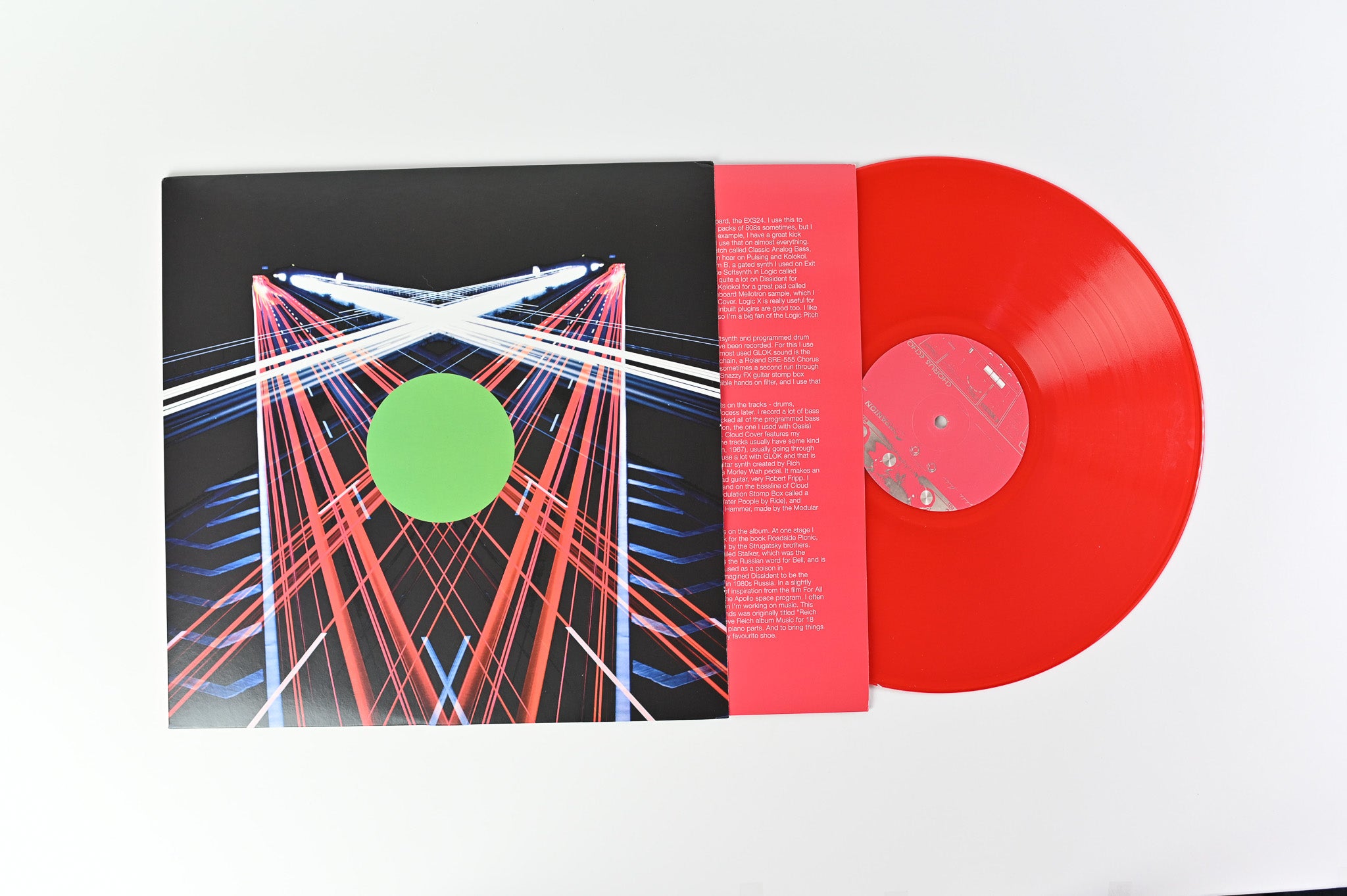 GLOK - Dissident on Bytes Translucent Red Vinyl