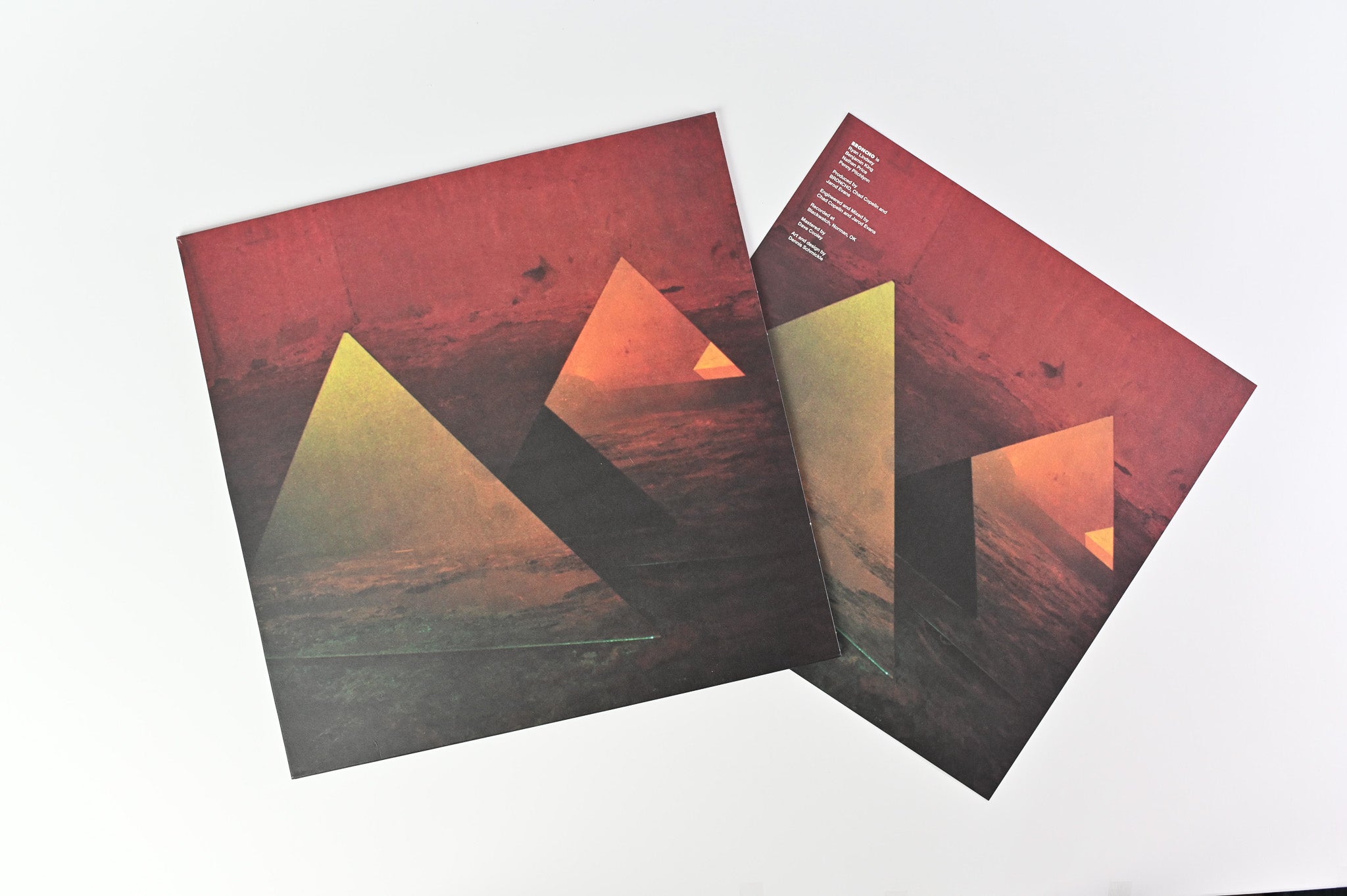 Broncho - Double Vanity on Dine Alone Records Silver Vinyl