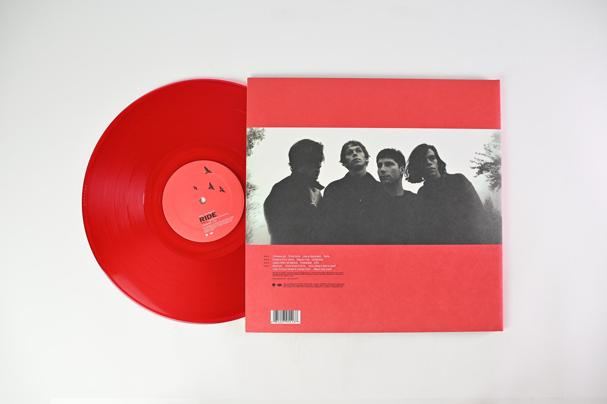 Ride - OX4_ The Best Of Ride on Sire / Rhino - Red Vinyl RSD 2015