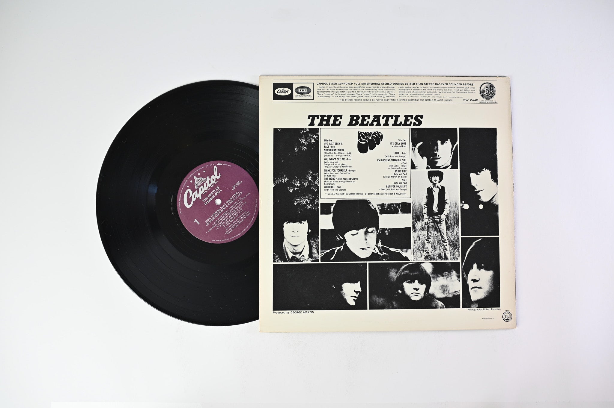 The Beatles - Rubber Soul on Capitol Records - 1978 Reissue
