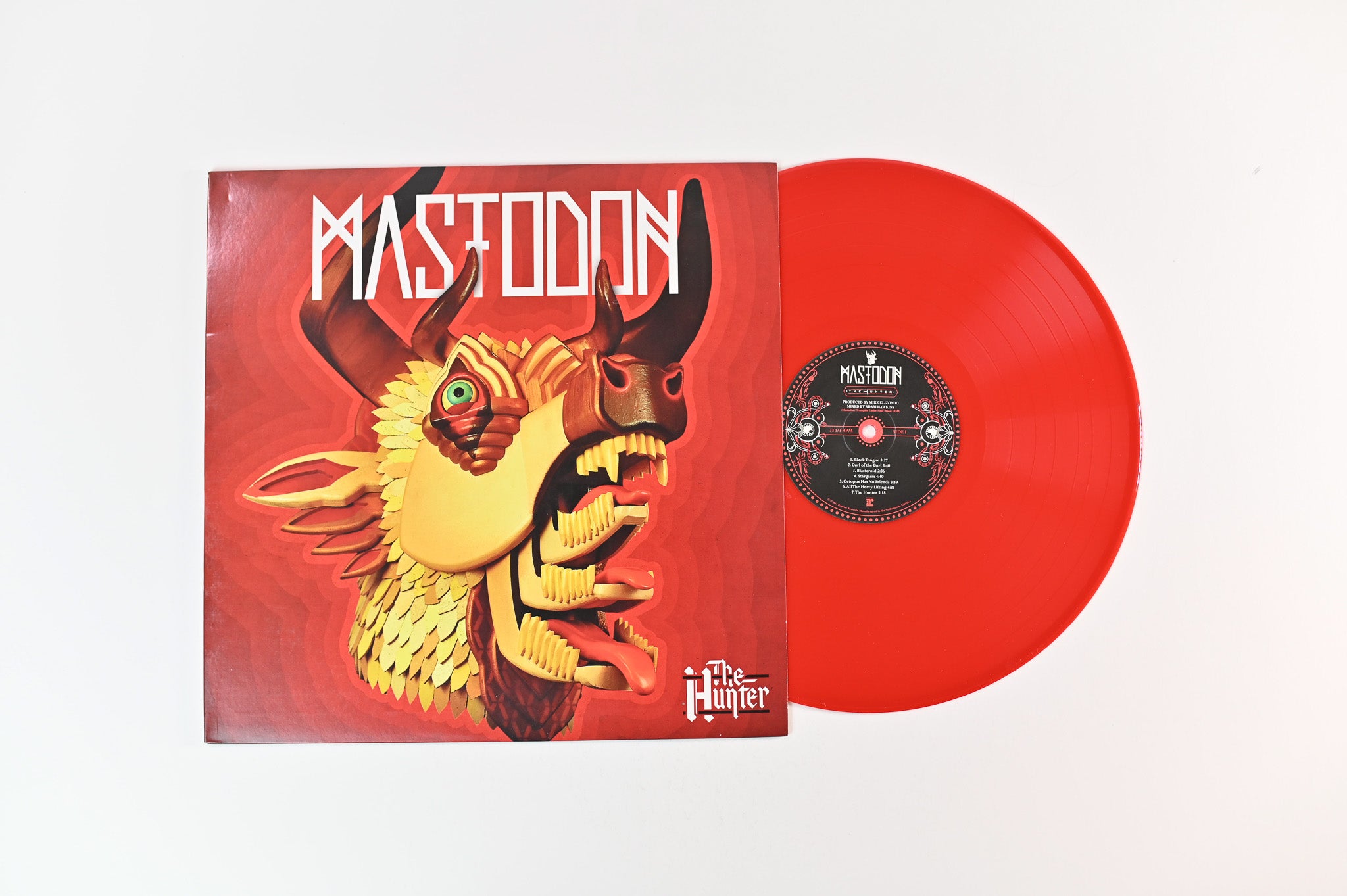 Mastodon - The Hunter on Reprise Records - Red Vinyl