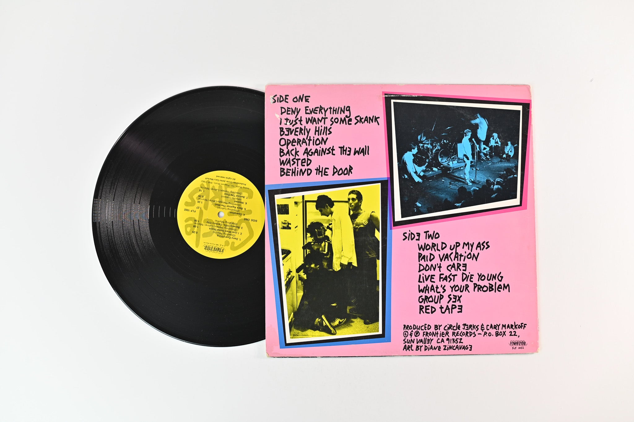 Circle Jerks - Group Sex on Frontier Records