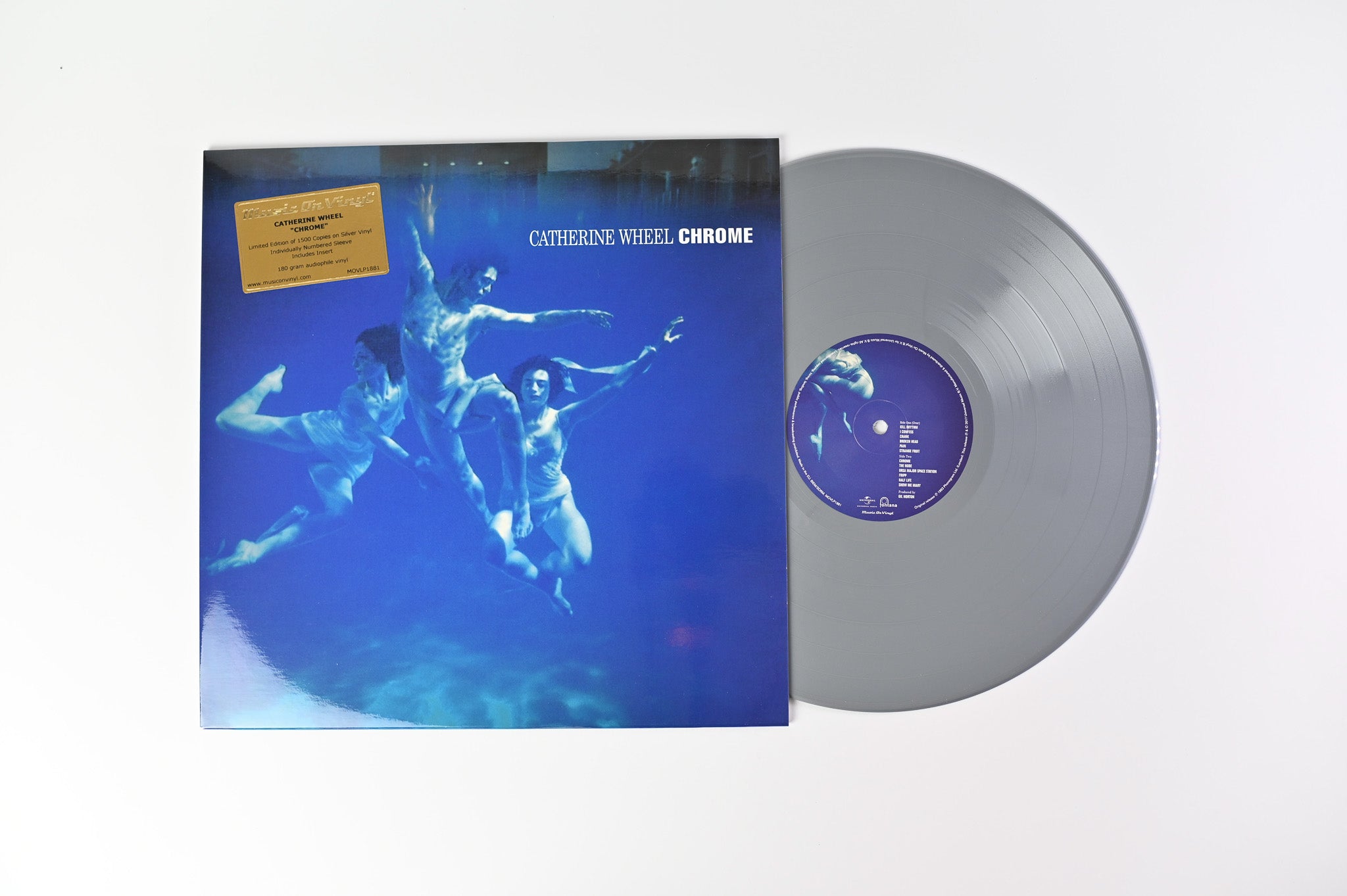 Catherine Wheel - Chrome on Universal Ltd Numbered Silver Reissue