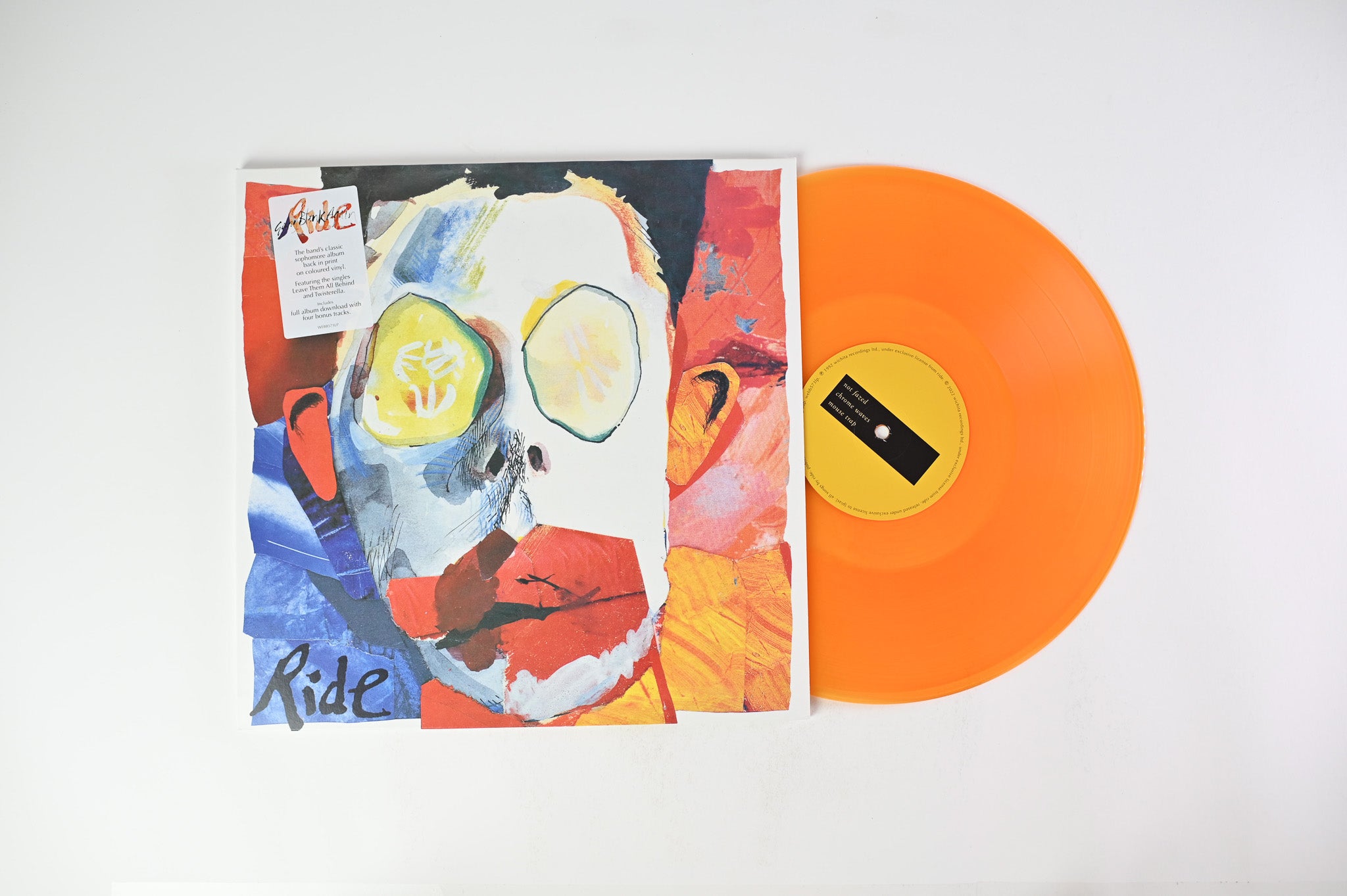 Ride - Going Blank Again on Wichita - Orange Vinyl