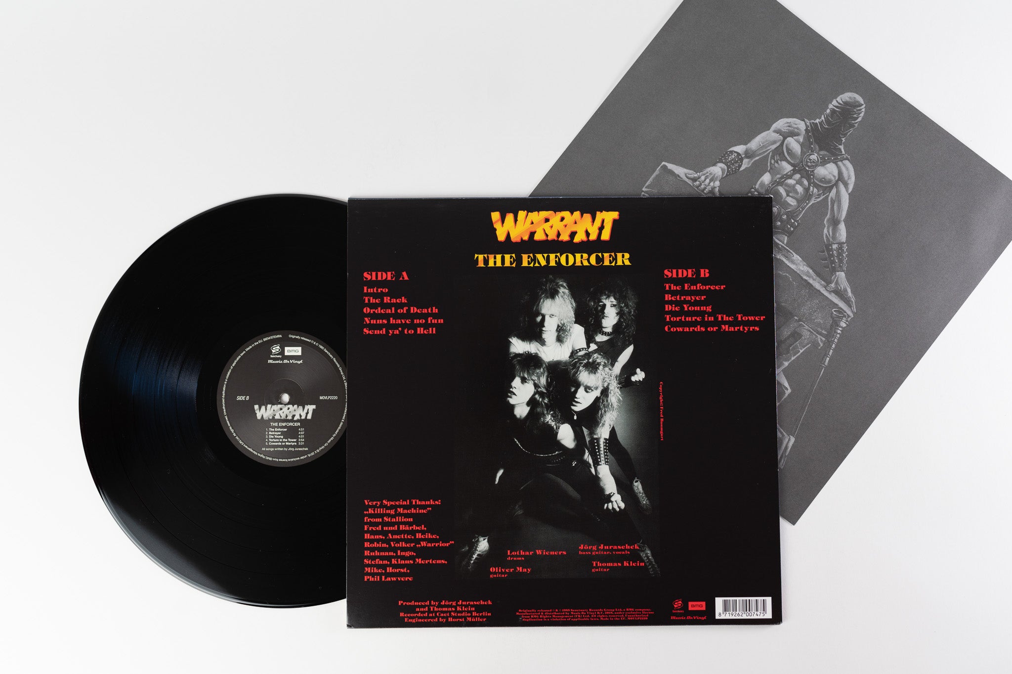 Warrant - The Enforcer Reissue on Music On Vinyl