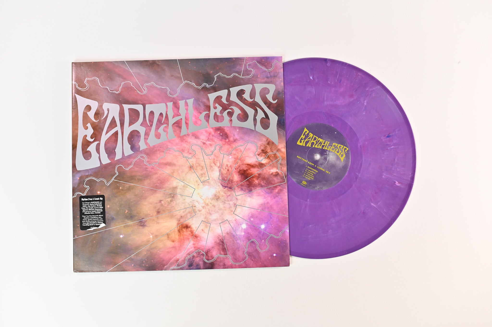 Earthless - Rhythms From A Cosmic Sky on Tee Pee Records - Purple Marble Vinyl
