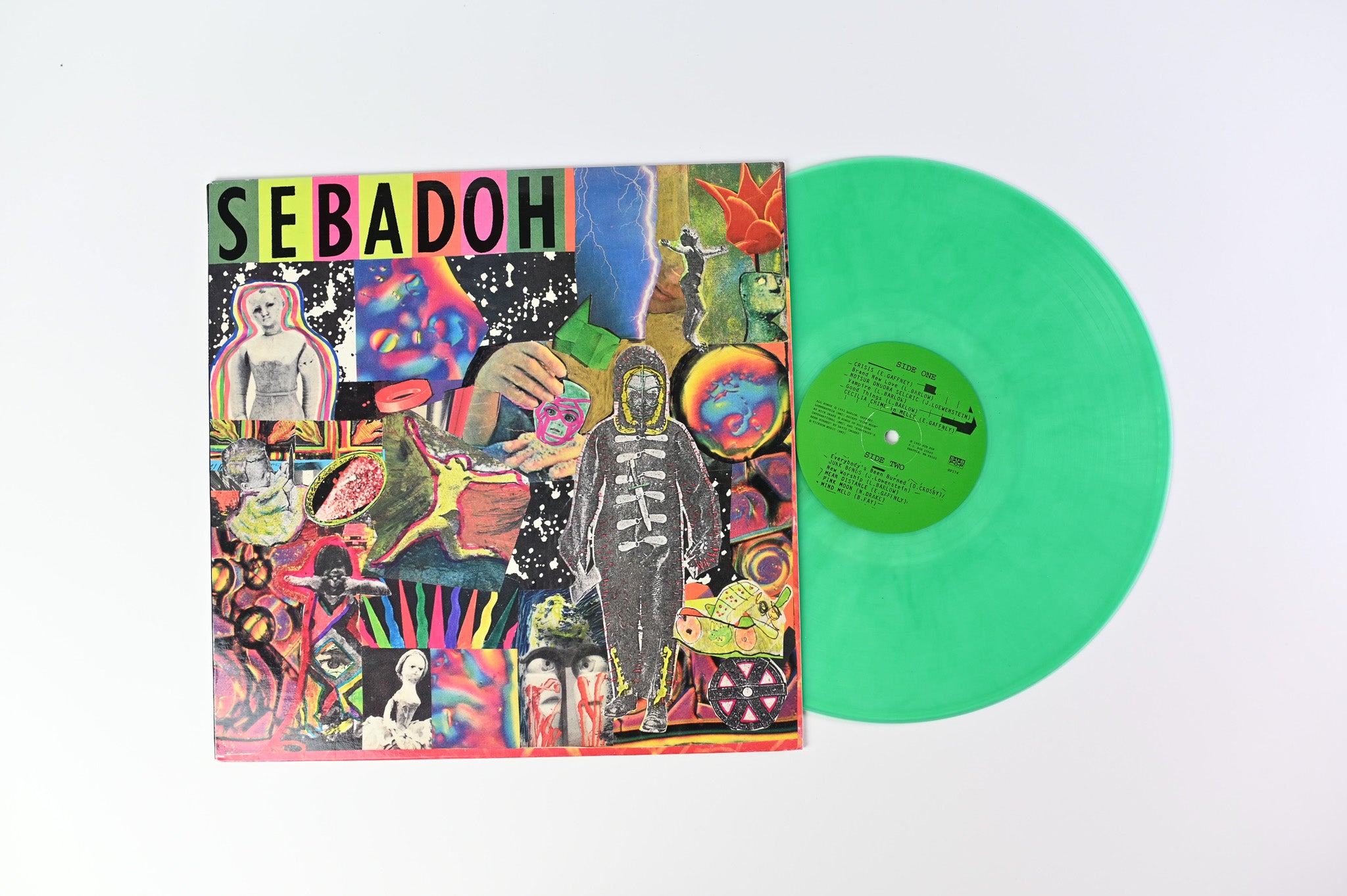 Sebadoh - Smash Your Head On The Punk Rock on Sub Pop Green Transparent Vinyl